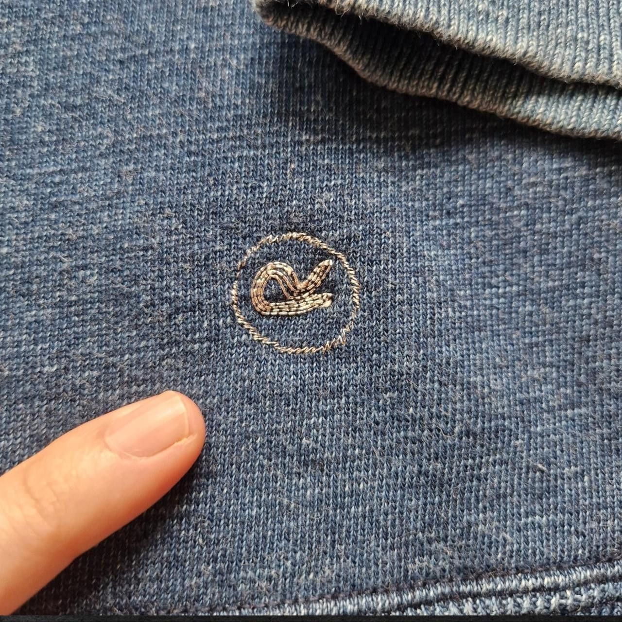 45rpm vintage 45RPM indigo dyed loop wheel raglan sweatshirt Size US XL / EU 56 / 4 - 3 Thumbnail