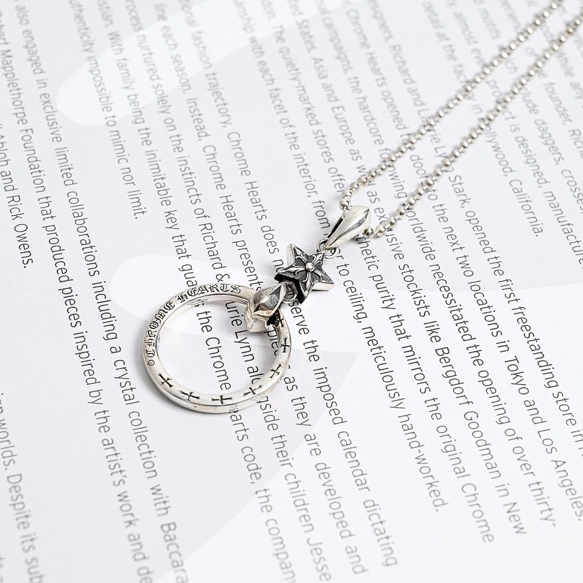 Chrome Hearts CHROME HEARTS BALL CHAIN NECKLACE SILVER STAR Size ONE SIZE - 6 Thumbnail