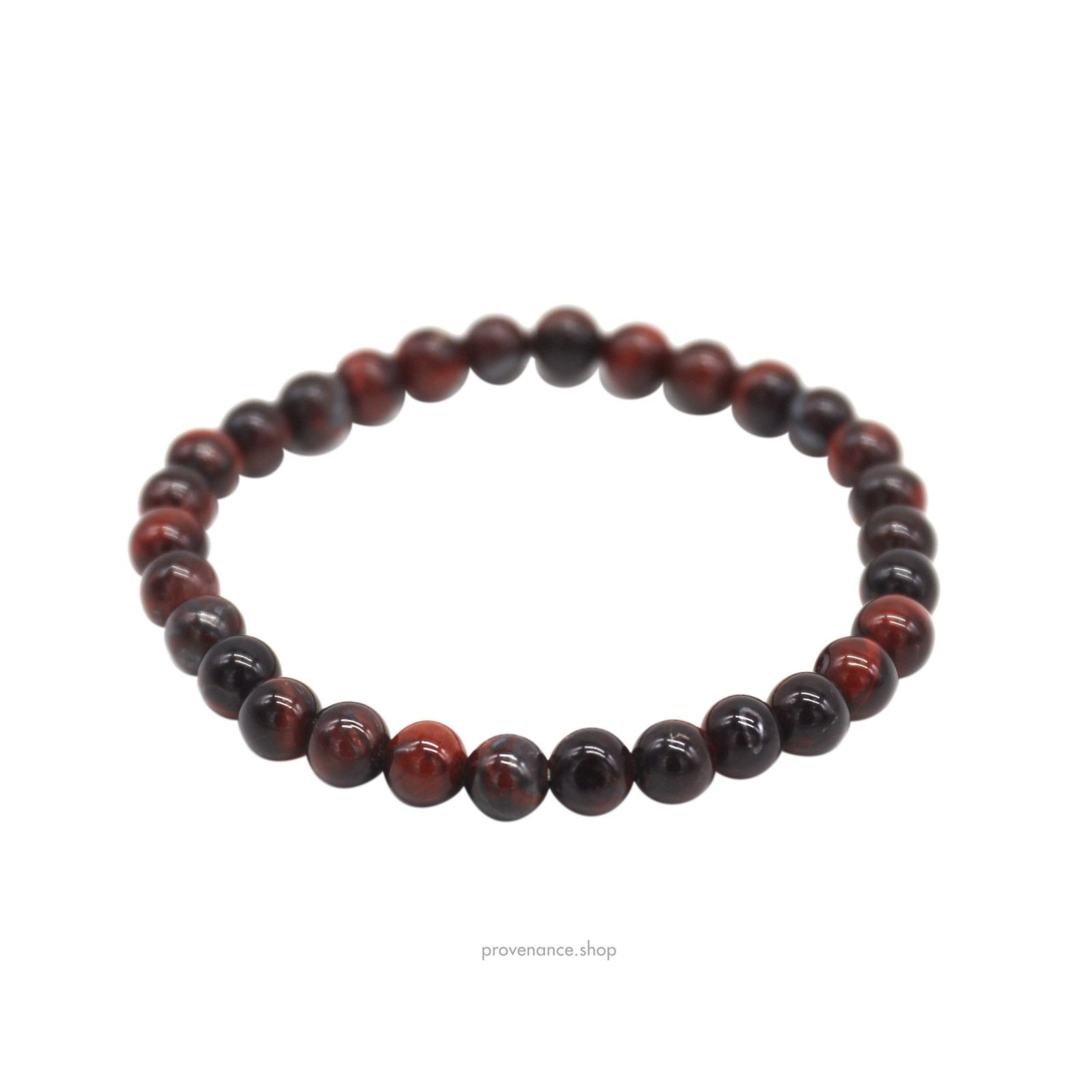 Jewelry 🔴 Bracelet - Red Tiger's Eye 6mm. Size ONE SIZE - 1 Preview
