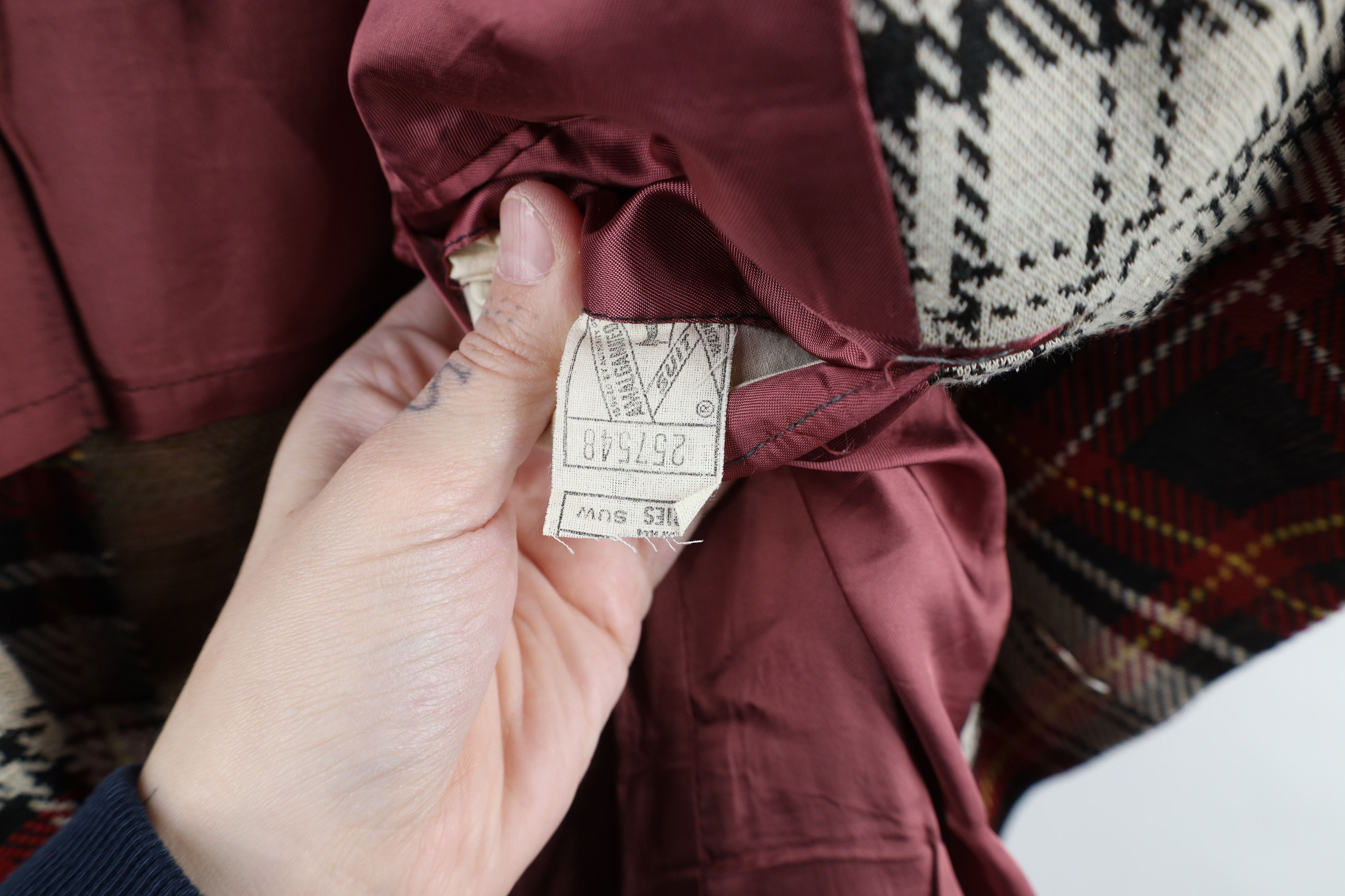 Vintage Vintage 60s 70s Streetwear Suit Coat Blazer Jacket Plaid USA Size US L / EU 52-54 / 3 - 13 Thumbnail