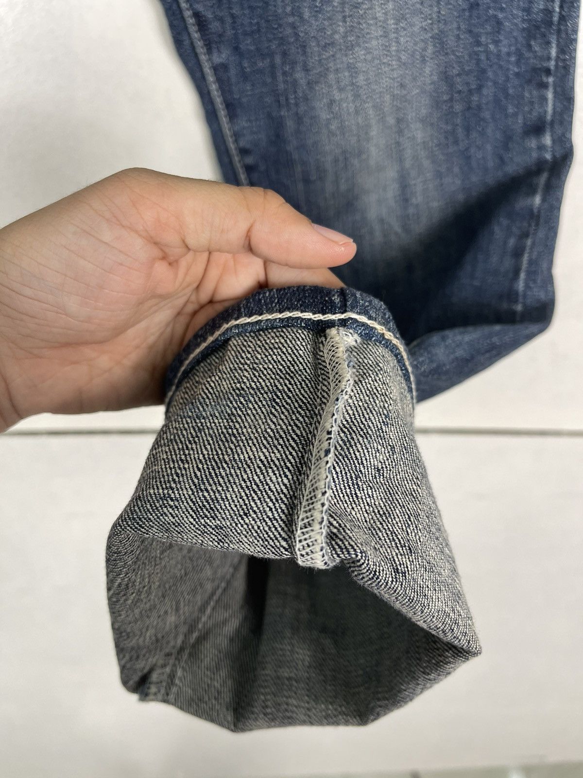 GOSTAR DE FUGA Morgan Homme High Waist Flare Jeans Size US 30 / EU 46 - 13 Thumbnail
