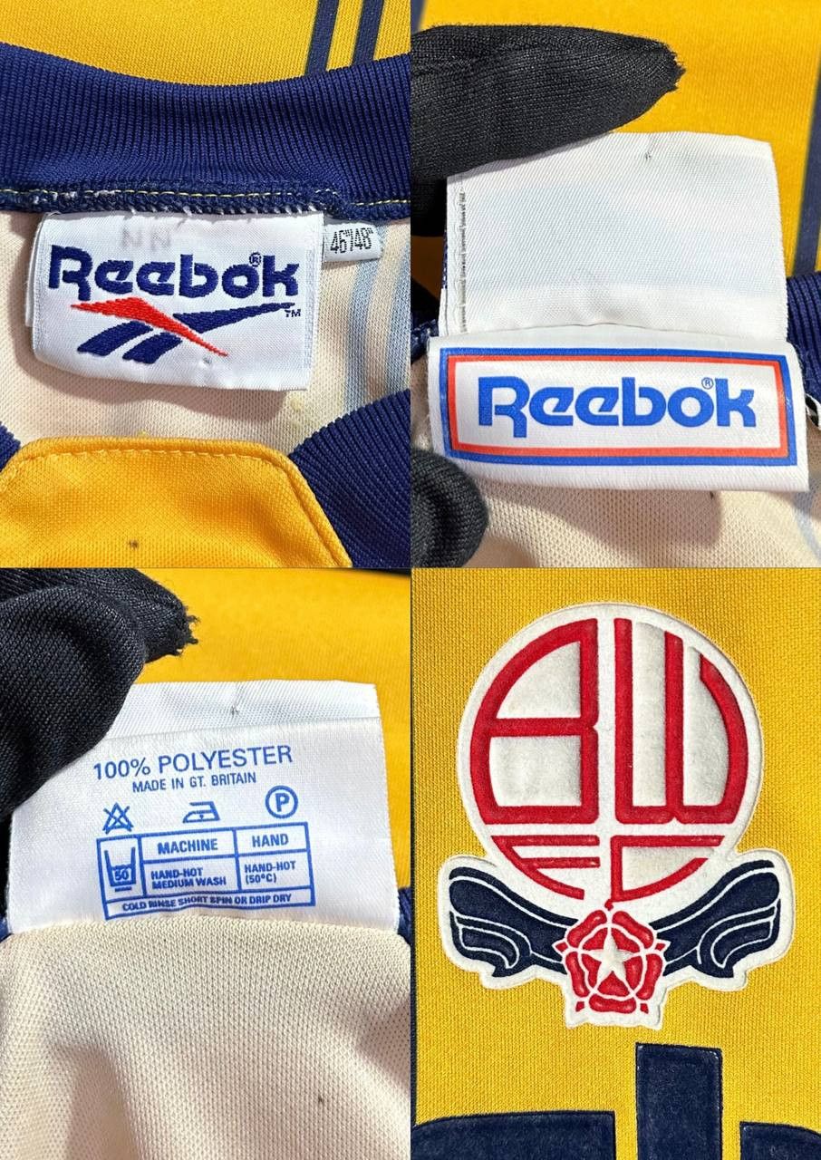 Reebok × Vintage Bolton Wanderers third 1994 -1996 Reebok football jersey Size US XXL / EU 58 / 5 - 2 Thumbnail