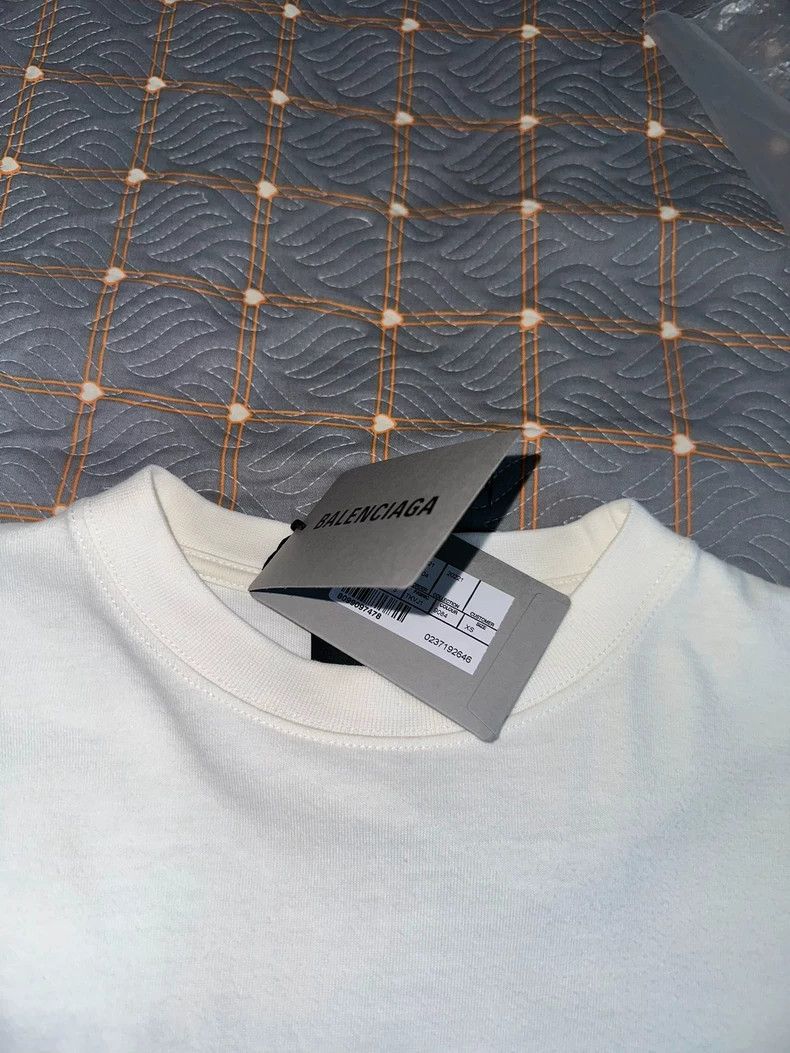 Balenciaga Balenciaga White cola short sleeves Size US XS / EU 42 / 0 - 5 Thumbnail