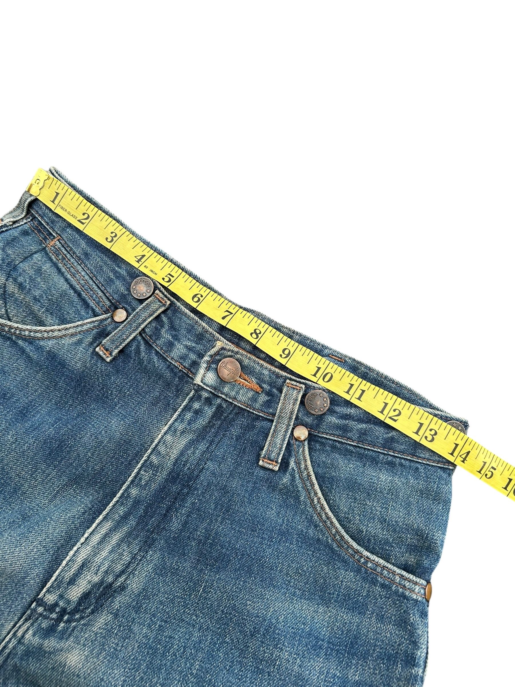 Kapital × Vintage × Wrangler Vintage Wrangler Selvedge Rusty Mud Wash Denim Jeans Size US 28 / EU 44 - 11 Thumbnail