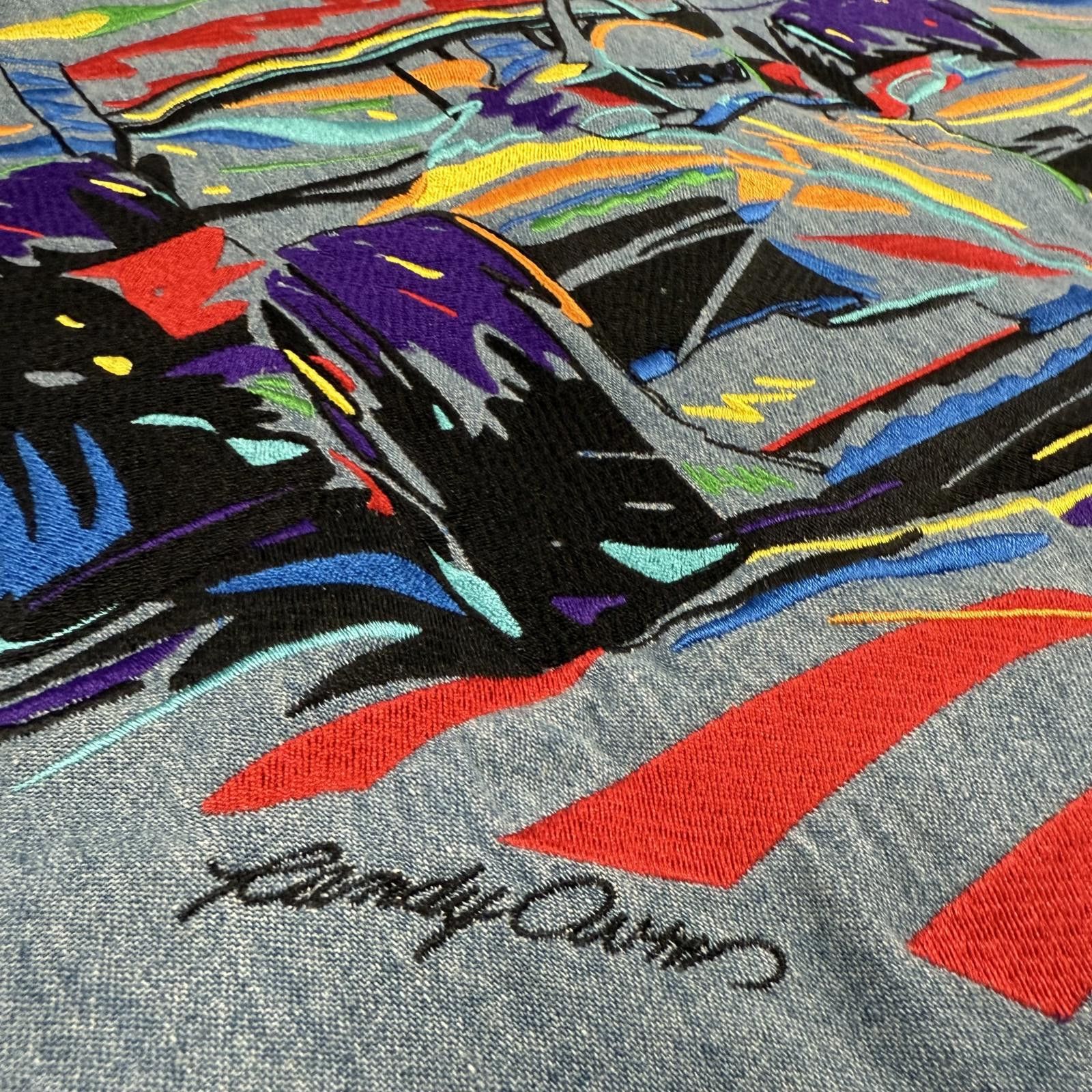 Formula 1 F1 Speedgear Authentic Racewear Embroidered Denim Shirt - L Size US L / EU 52-54 / 3 - 9 Thumbnail