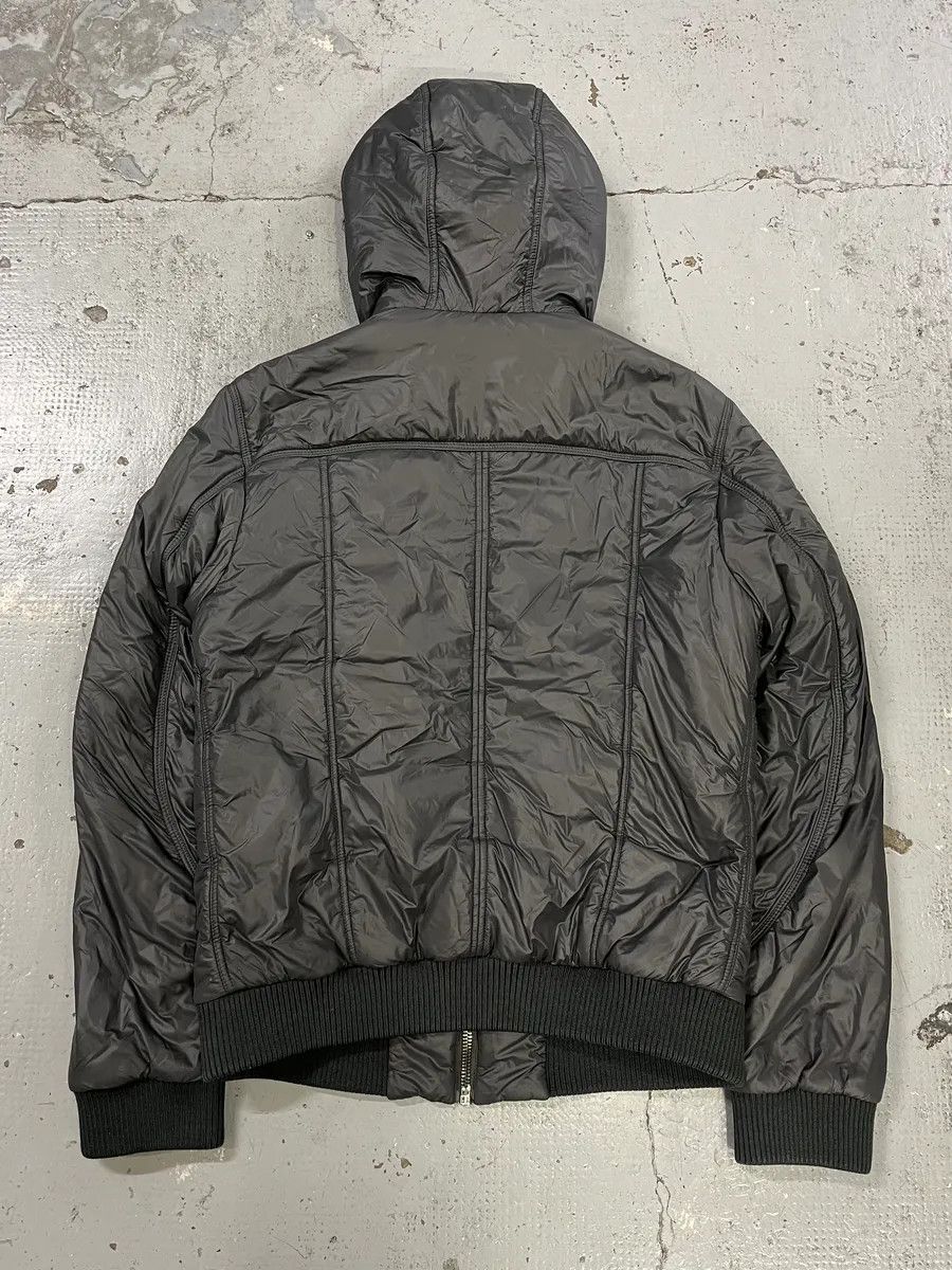 Dolce & Gabbana 2000s Dolce & Gabbana Grey Puffer Bomber Jacket Size US S / EU 44-46 / 1 - 7 Thumbnail