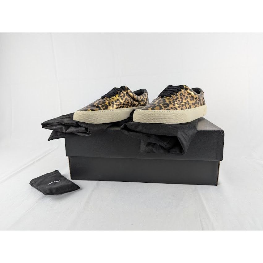 Saint Laurent Paris o1rshd1 Venice Leopard-Print Low-Top sneakers in Leopard Size US 8 / EU 41 - 2 Thumbnail