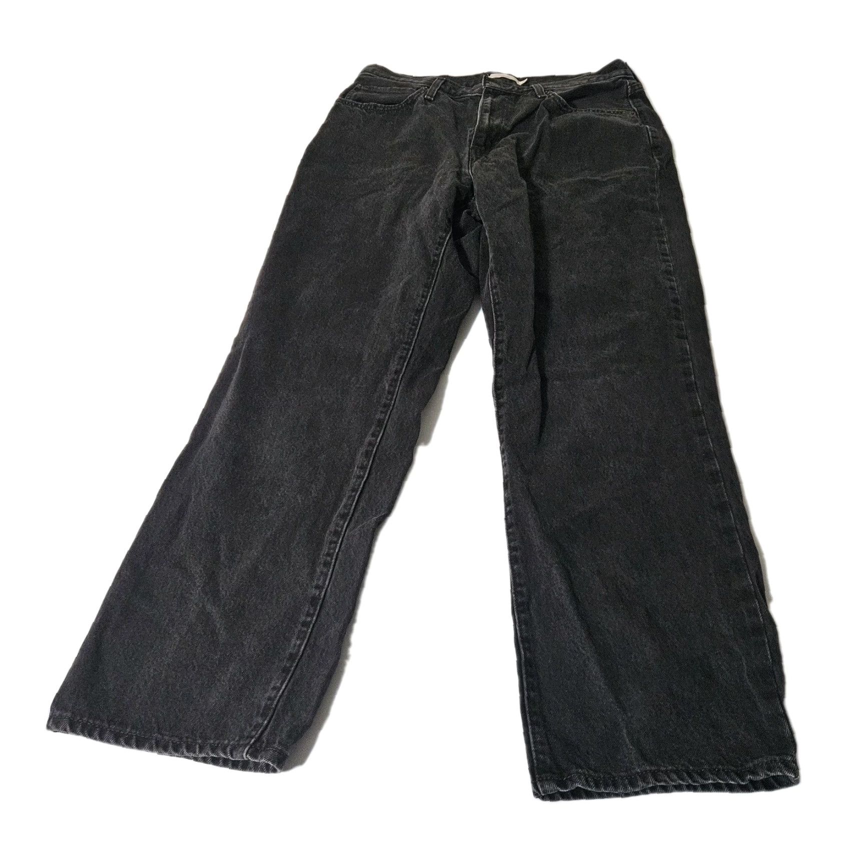 Levi's Levi's Baggy 94 Jeans Womens 33x30 Black Wide-Leg High Waist Retro Relaxed 5-Pocket Denim Global Jed Size 24" / US 00 / IT 34 - 2 Thumbnail