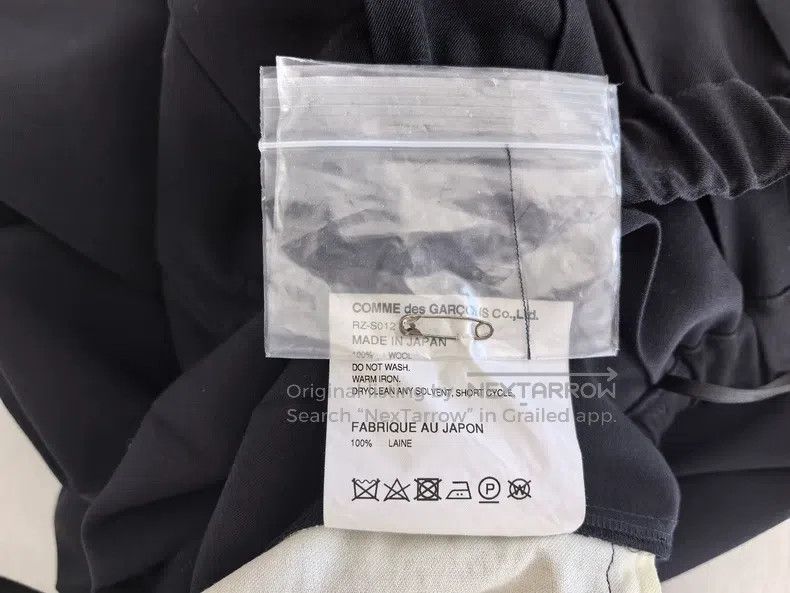Comme des Garcons Comme Des Garcons size S Dark blue half skirt Size 23" - 5 Thumbnail