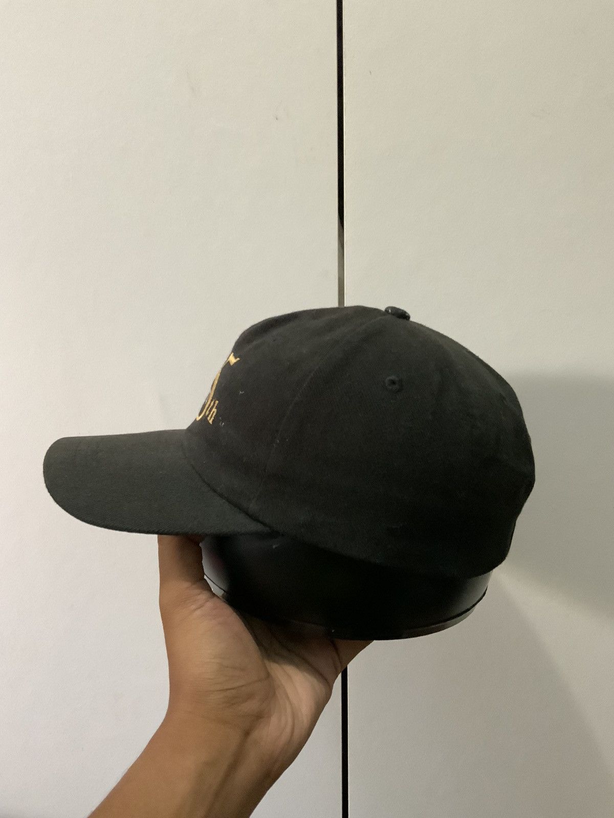 Japanese Brand LIZ on 5th Spellout KC Black Hat Size ONE SIZE - 2 Thumbnail