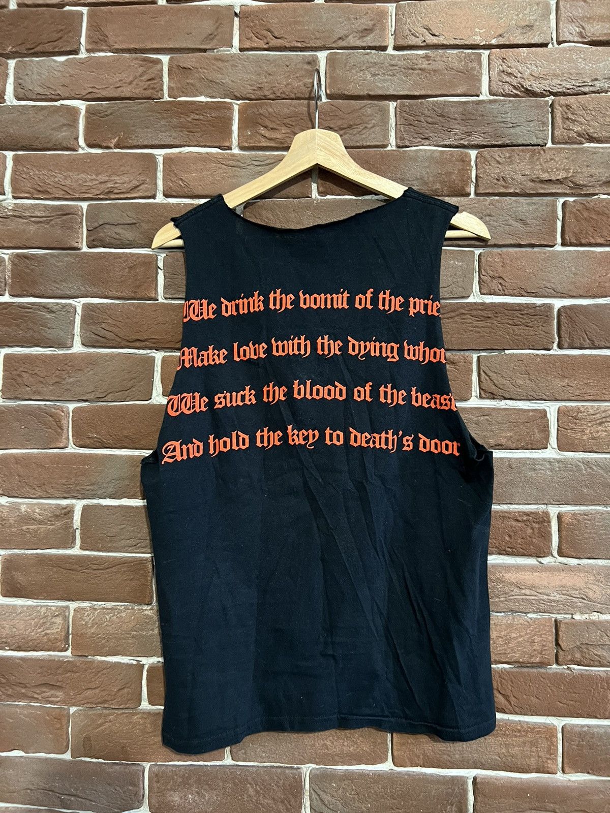 Band Tees Vintage 1996 Venom Black Metal Tee Goat Rare Print Hype Size US M / EU 48-50 / 2 - 2 Thumbnail