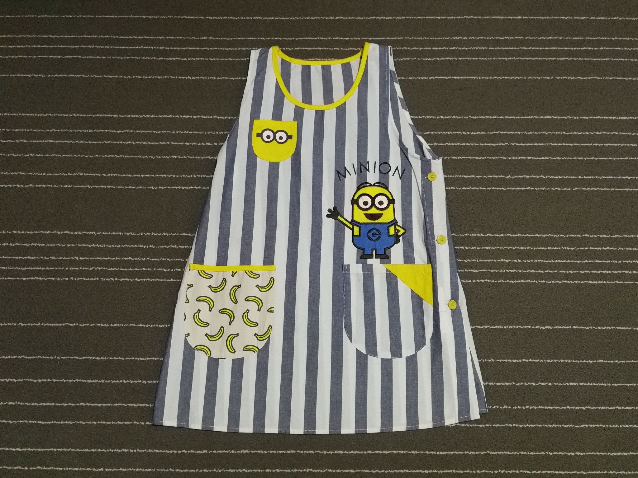 Anime × Cartoon Network DESPICABLE ME minion made apron S 1859 Size S / US 4 / IT 40 - 3 Thumbnail