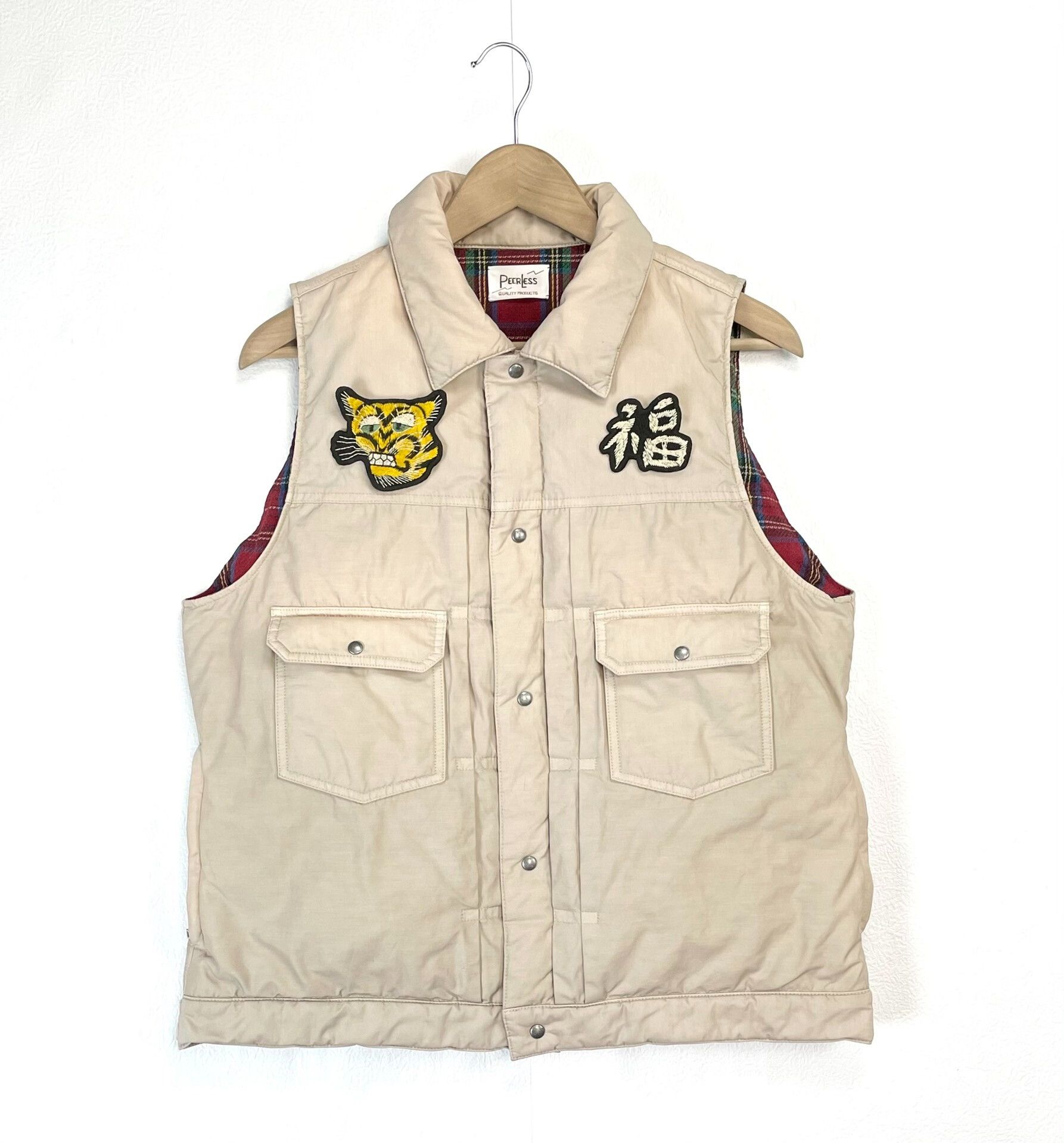 Visvim visvim 101 down vest in beige color Size US M / EU 48-50 / 2 - 1 Thumbnail