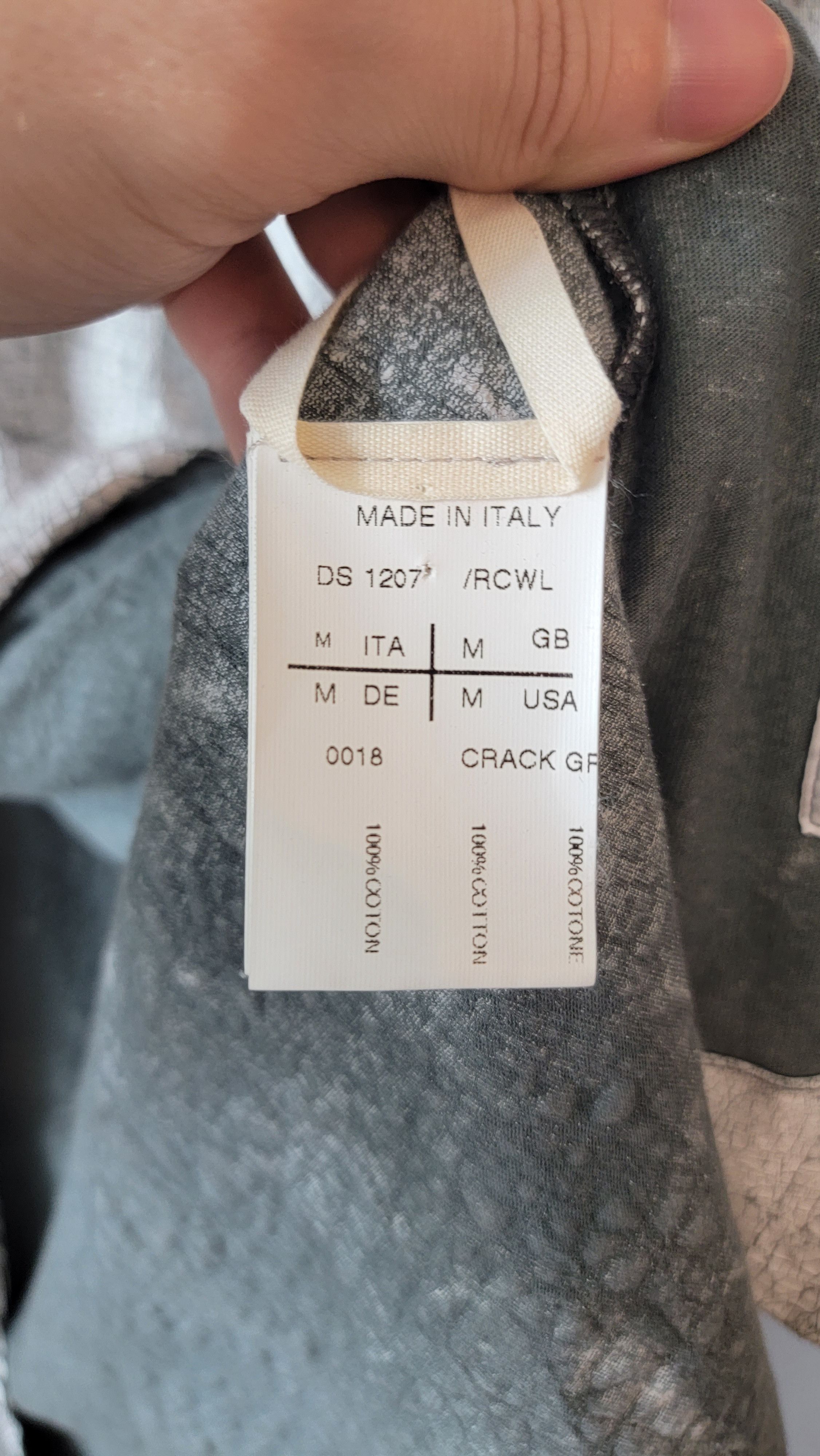 Rick Owens × Rick Owens Drkshdw Rick Owens Cracked Paint dress Size M / US 6-8 / IT 42-44 - 4 Thumbnail