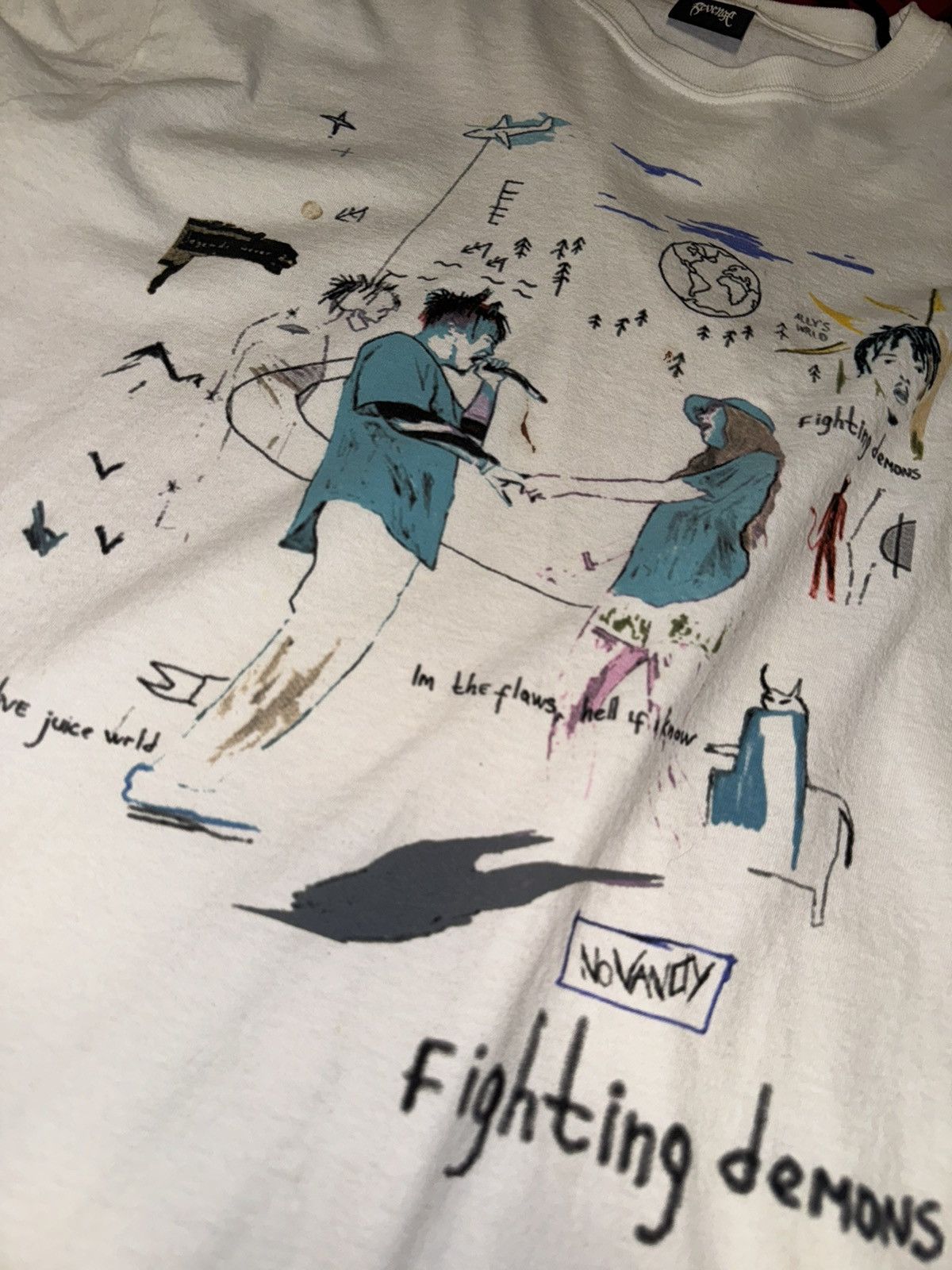 Revenge Revenge long sleave fighting demons tee Size US L / EU 52-54 / 3 - 2 Thumbnail