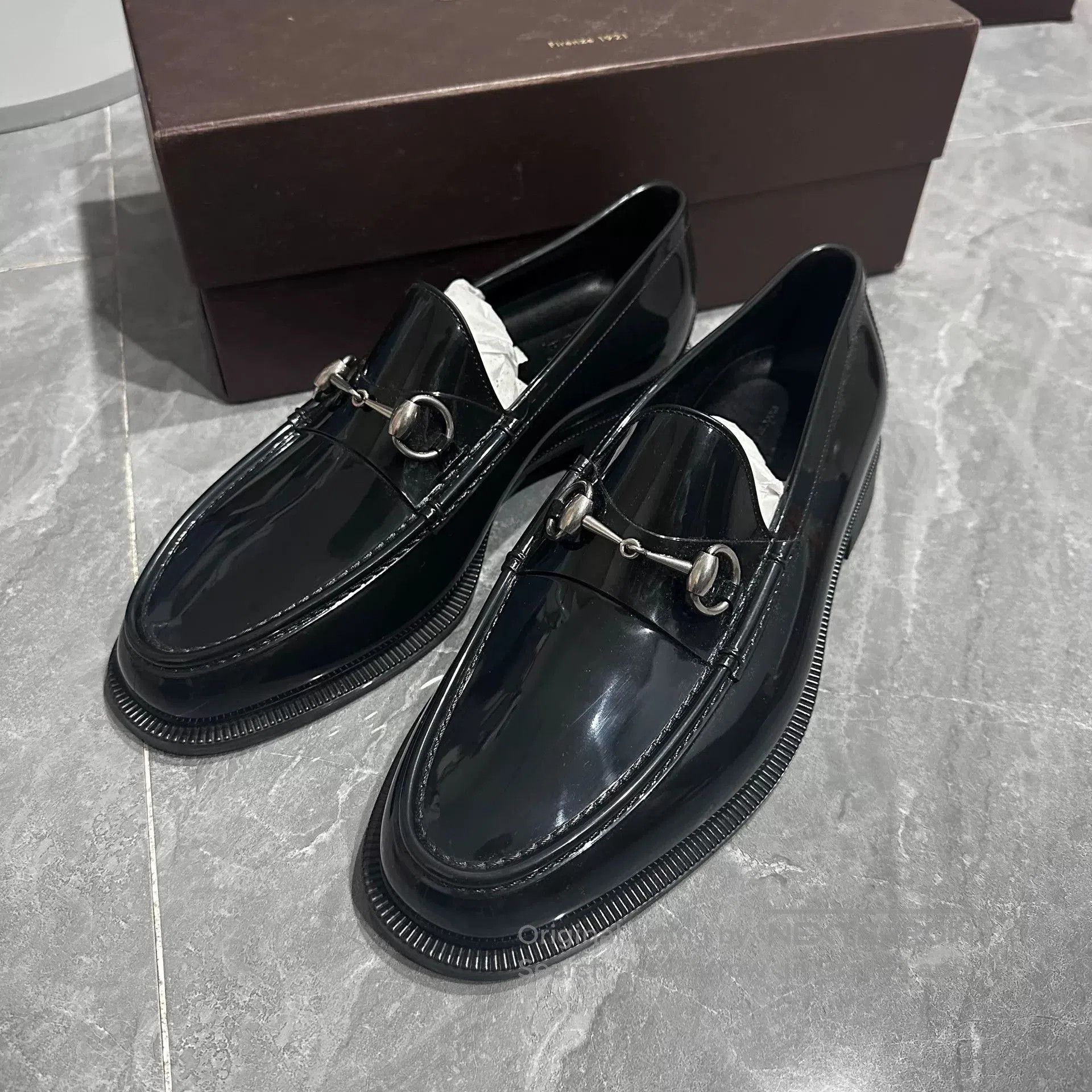 Gucci GUCCI Black Loafer Rain Boots. Size US 9 / EU 42 - 5 Thumbnail