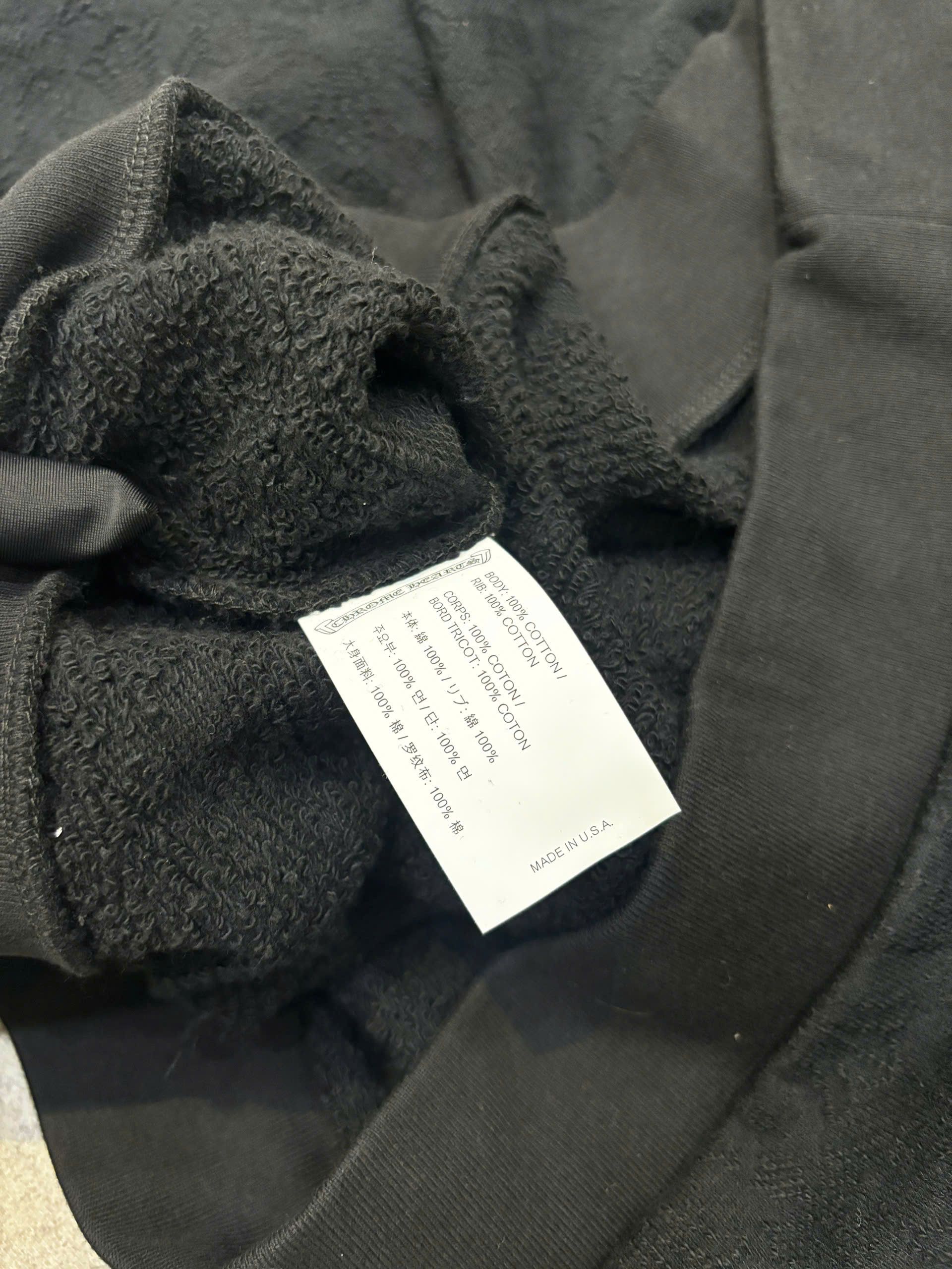 Chrome Hearts CHROME HEARTS Y NOT-U-SLOUCHY CH PLUS Sweater BLACK Size US S / EU 44-46 / 1 - 10 Thumbnail