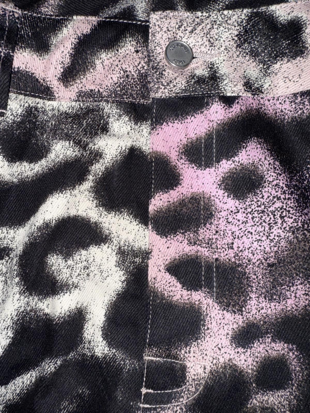 Nike Air Jordan Chicago Women's Animal Printed Pants Sample Size 28" / US 6 / IT 42 - 3 Thumbnail