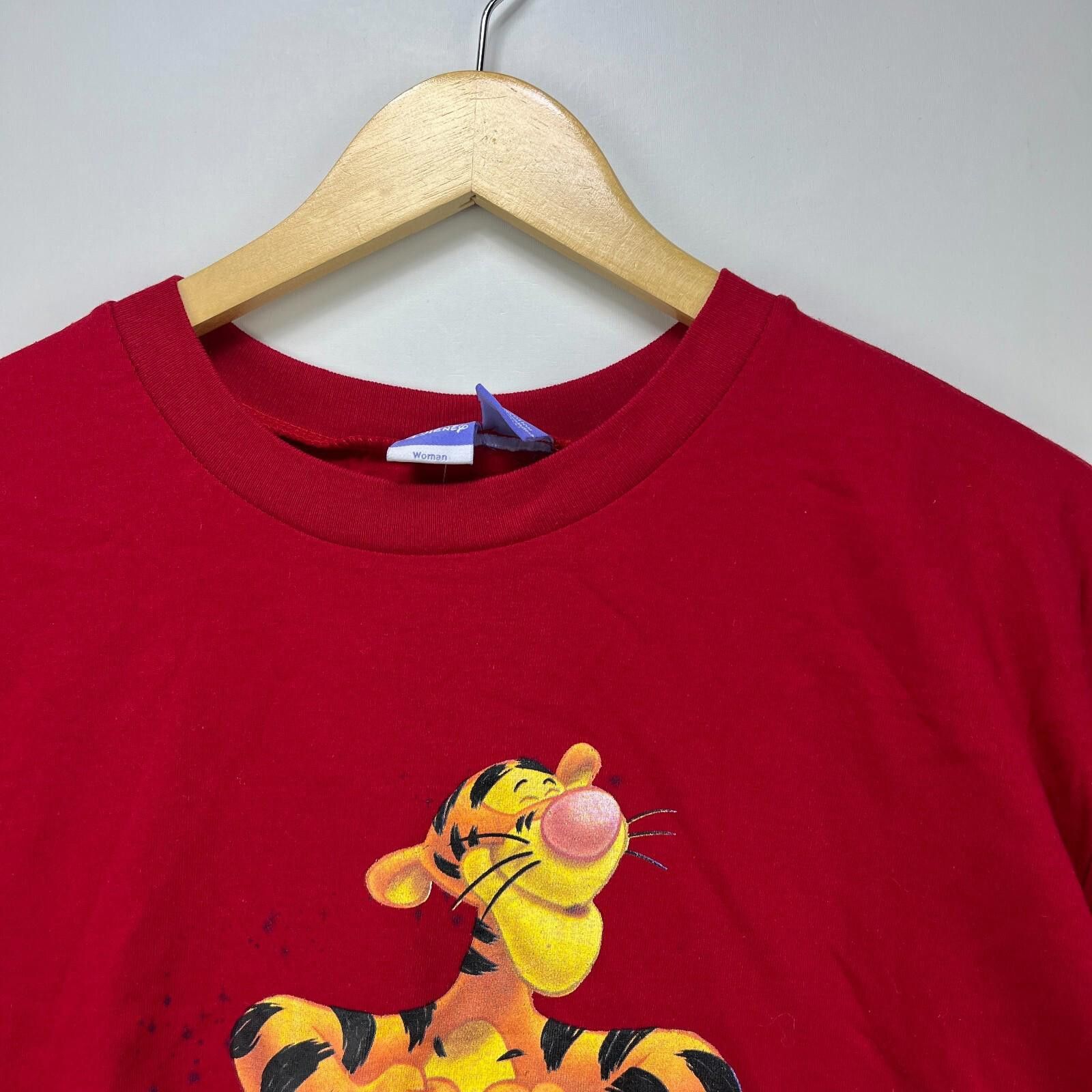 Disney Vintage Winnie the Pooh Tigger Eeyore T-Shirt Womens 2XL Size XXL / US 16-18 / IT 52-54 - 5 Thumbnail