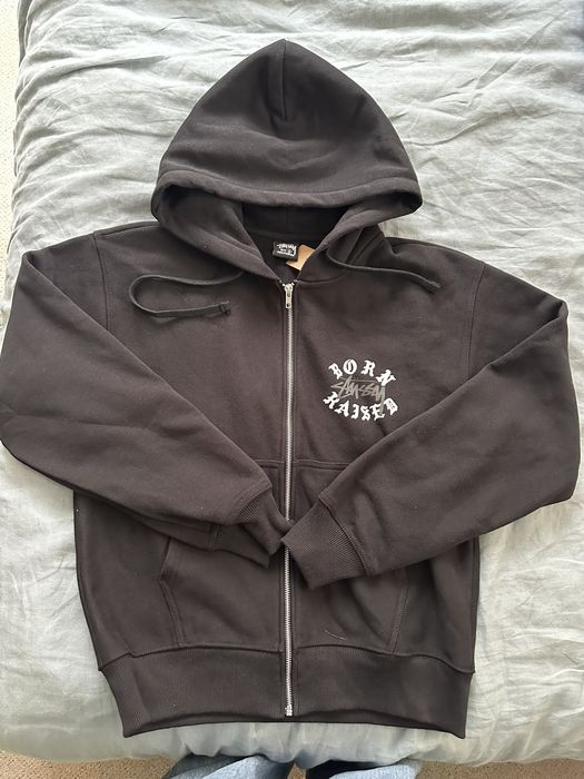 Stussy Stussy x Born x Raised Hoodie Small | Grailed