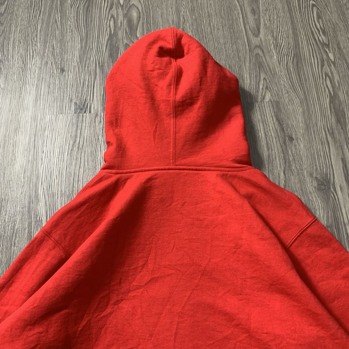 Supreme FW 16 Supreme Logo Zip Up Hoodie Red Size US L / EU 52-54 / 3 - 9 Thumbnail
