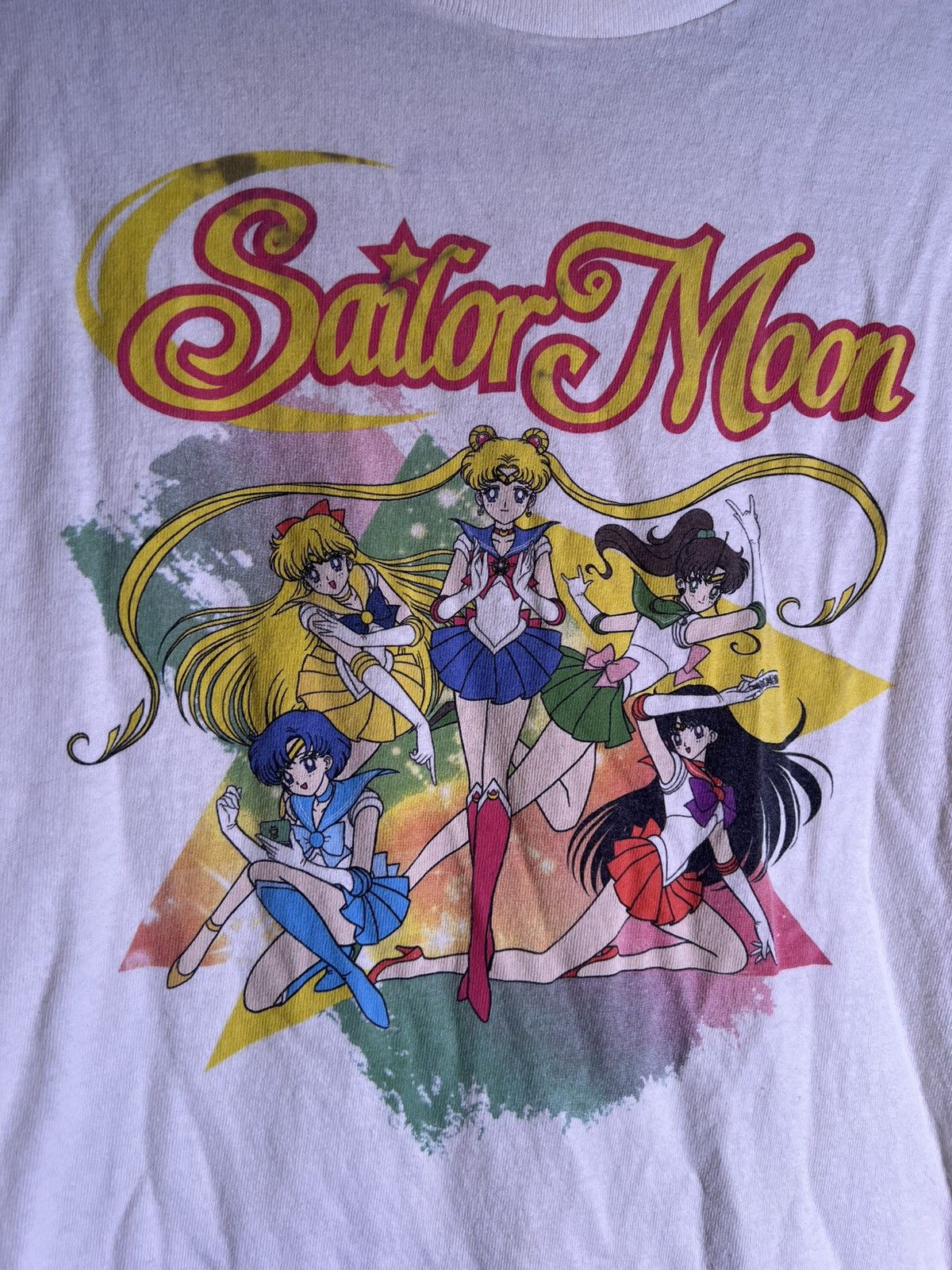 Vintage 2000’s Y2K VTG Sailor Moon Anime Cartoon TV Show Retro Shirt Size US L / EU 52-54 / 3 - 4 Thumbnail