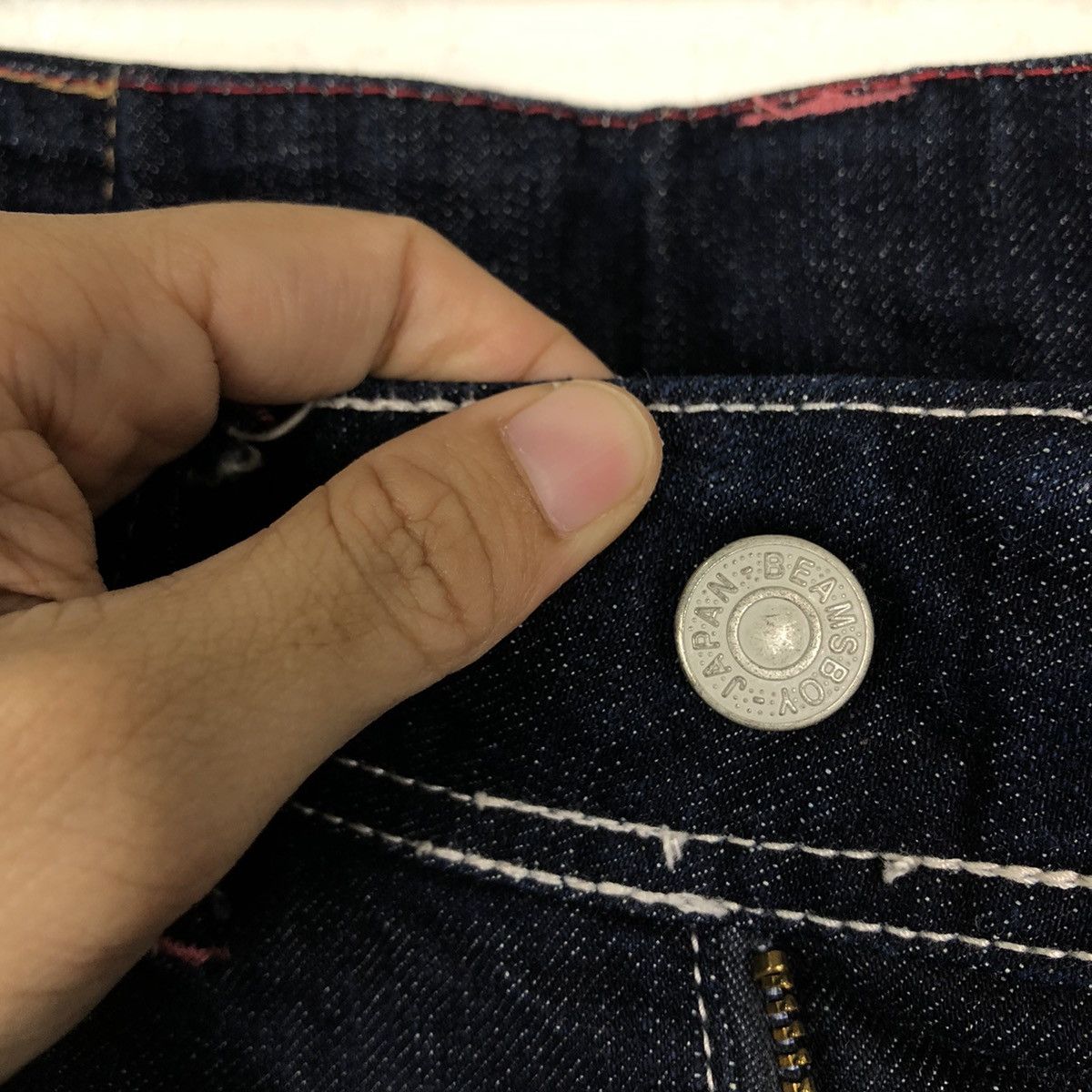 Japanese Brand 🔥Straight Cut Denim Jeans Beams Boy Japan Size US 30 / EU 46 - 11 Thumbnail
