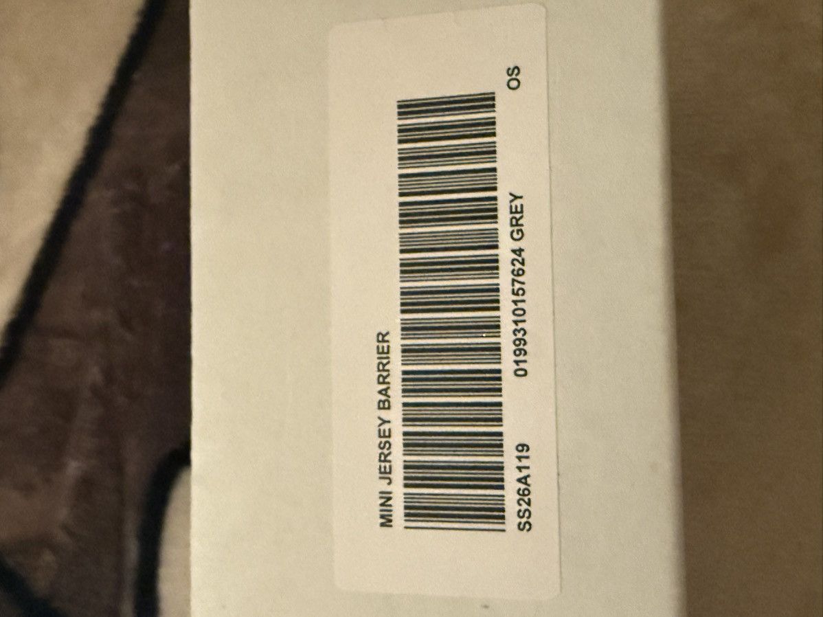 Supreme Supreme mini Materials 1:12 Scale Jersey Barrier Size ONE SIZE - 7 Thumbnail