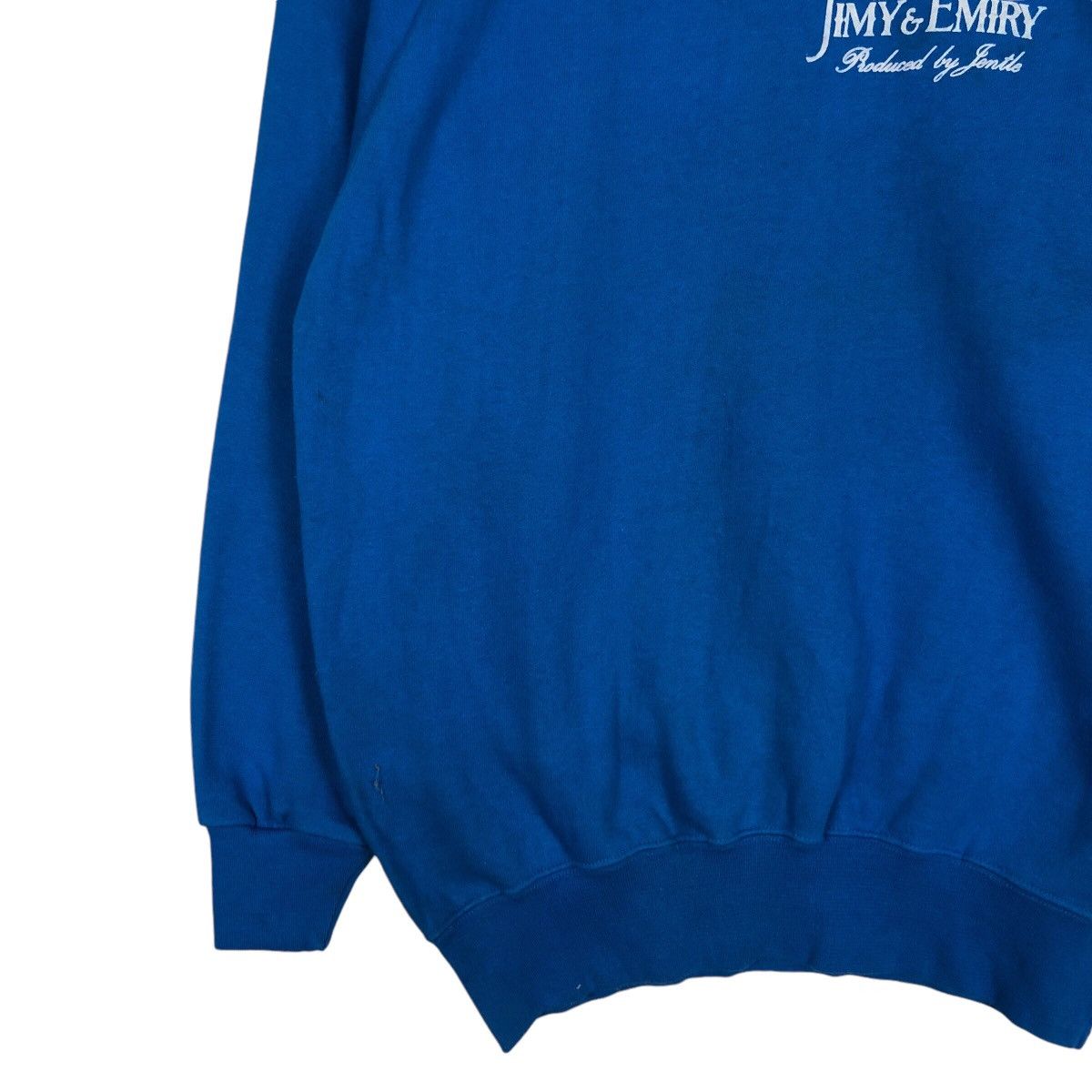 Vintage Vintage Emiry & Jimmy Sweatshirt Blue Small Size US S / EU 44-46 / 1 - 3 Thumbnail