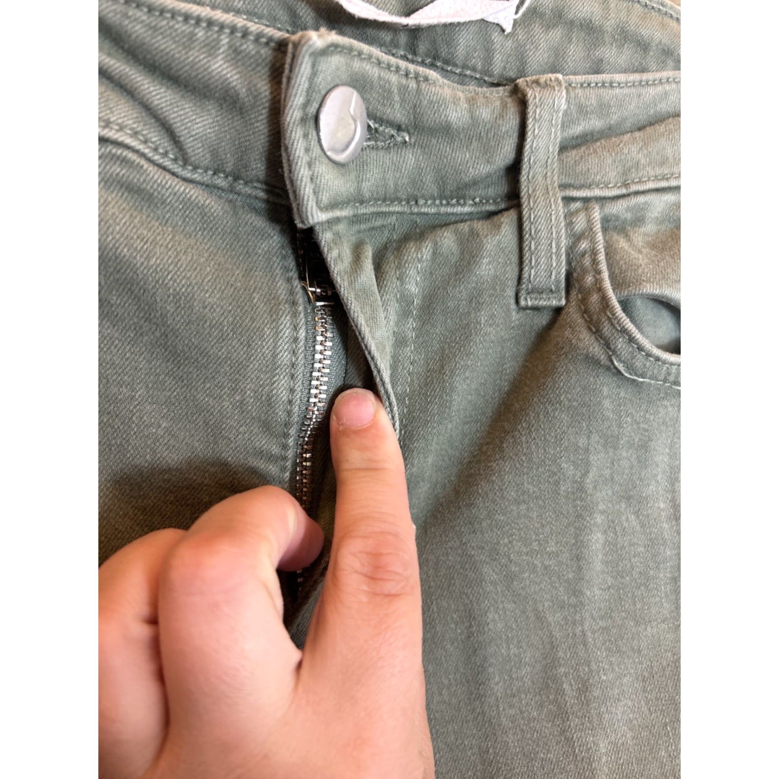Vintage VINTAGE Joe’s Jeans Jeans Womens 27 28x31 Green Skinny USA Stretch Made in USA Womens Size 27" / US 4 / IT 40 - 6 Thumbnail
