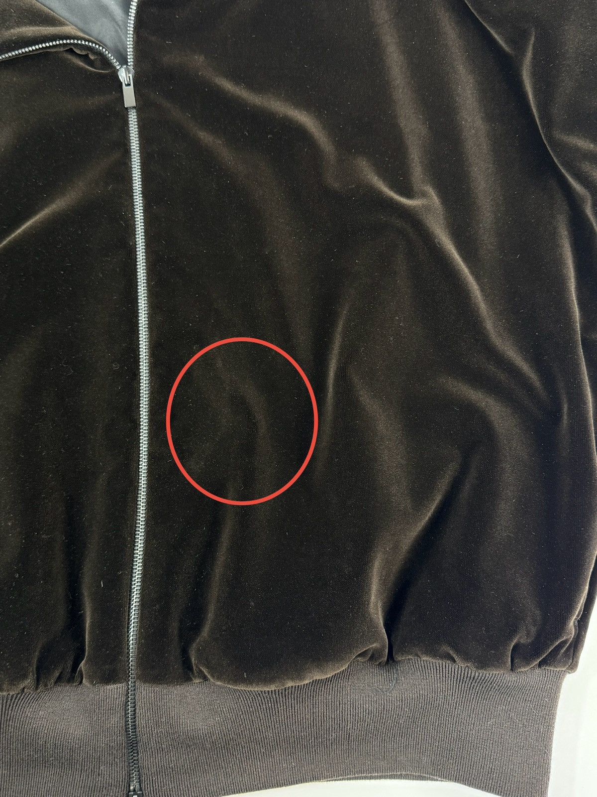 Fear of God VELVET OVERSIZED TRACK JACKET Size US M / EU 48-50 / 2 - 3 Thumbnail