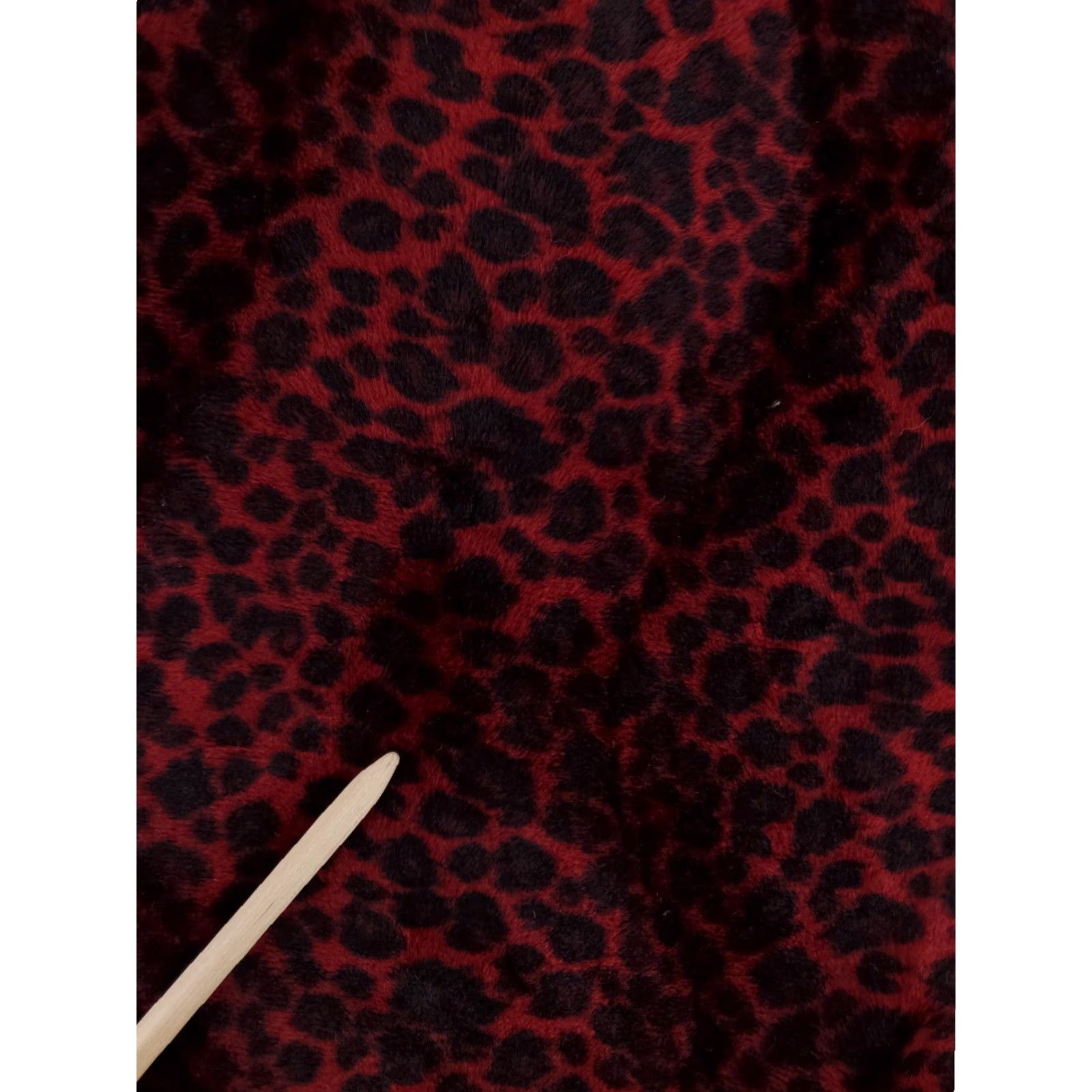 Velour VTG Serious LA Button Up Shirt Velour Cheetah Print Red Black Mens XL Short Sleeve Button Up Shirt Mens XL Black Cheetah 80s Size US XL / EU 56 / 4 - 4 Thumbnail