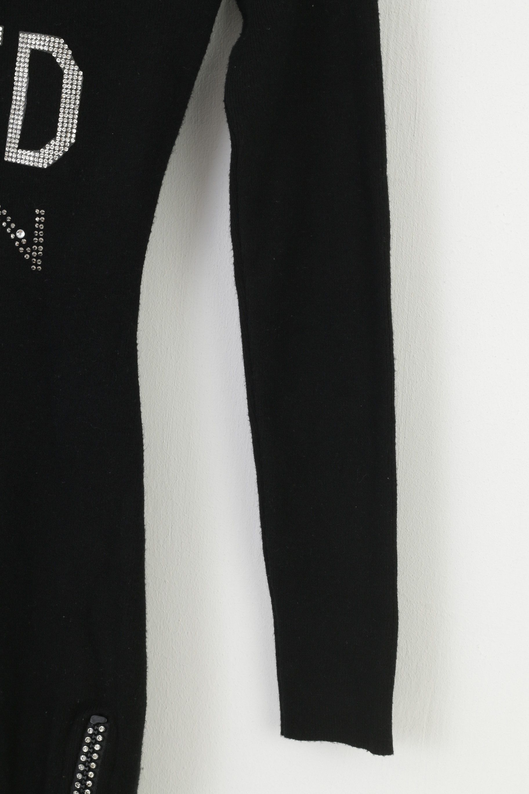 Vintage Mc Lorene Woman S Dress Black Tight Stretch 10252 Size S / US 4 / IT 40 - 4 Thumbnail