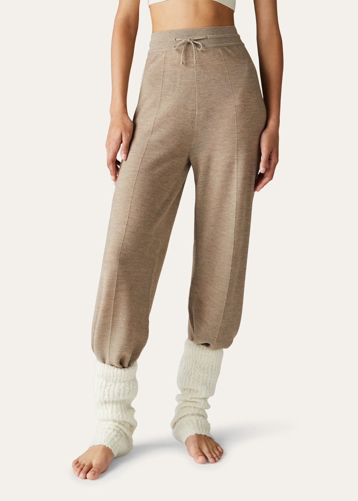 Loro Piana o1srvl11e1125 FAN6200 Cocooning AF Pant in Light Brown Size 25" / US 0 / IT 36 - 4 Thumbnail