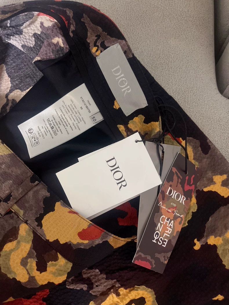 Dior Dior Co-branded printed shorts 2504-Nextarrow Size US 34 / EU 50 - 2 Thumbnail