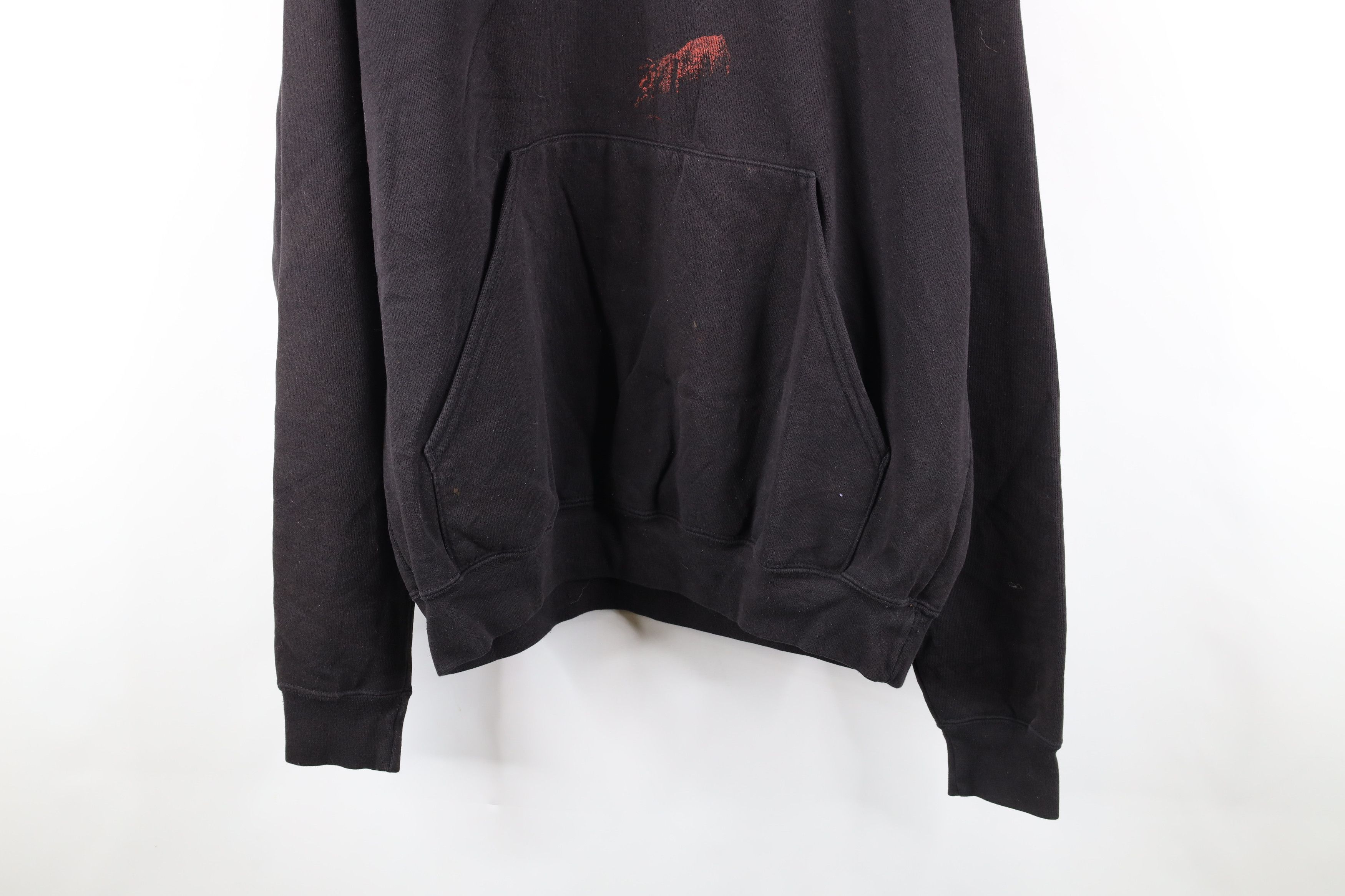 Carhartt Vintage Carhartt Spell Out Hoodie Sweatshirt Black Size US L / EU 52-54 / 3 - 3 Thumbnail