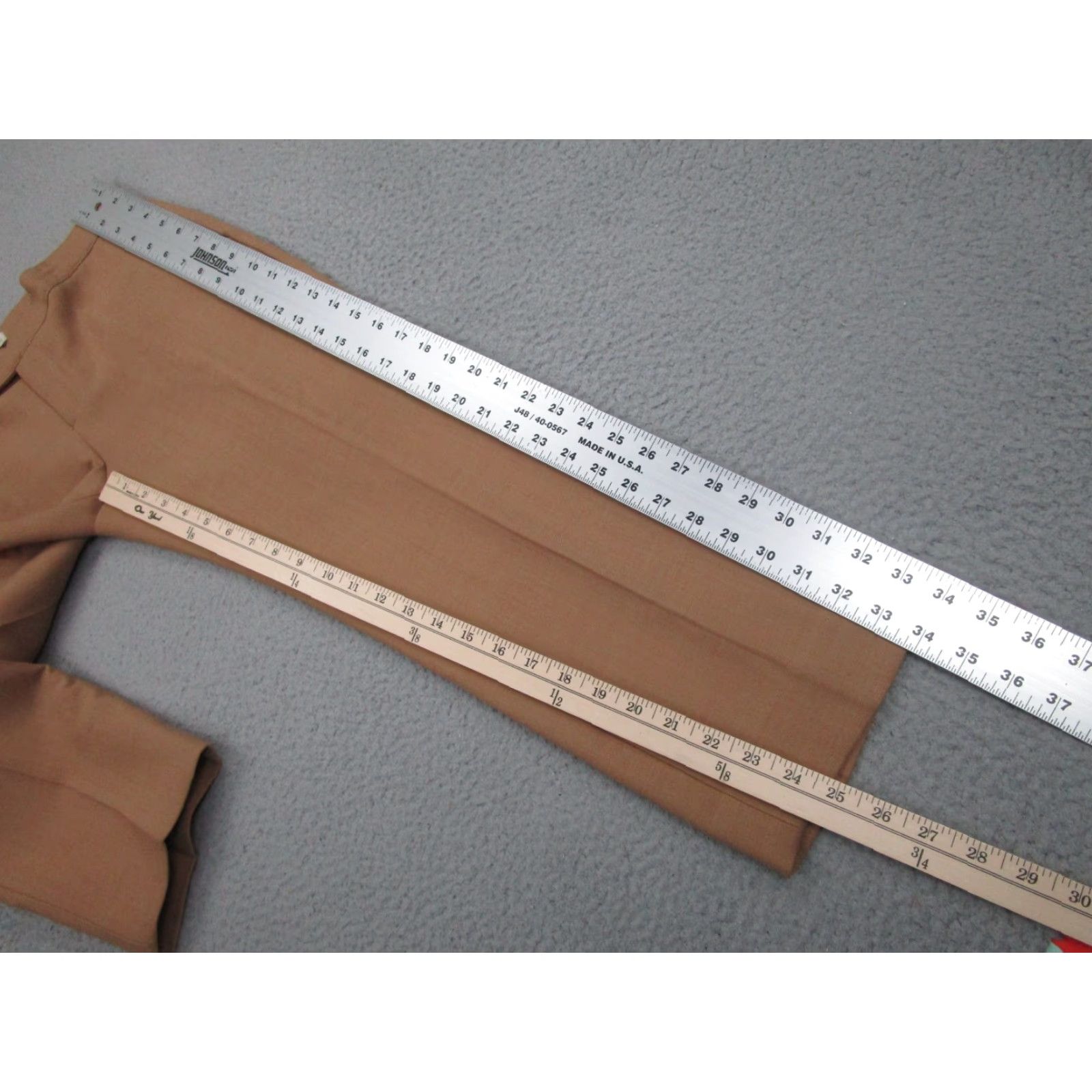 Banana Republic Banana Republic Heritage Dress Pants Womens Camel Brown 30x25 Cargo size 6 Short** Size 28" / US 6 / IT 42 - 7 Thumbnail
