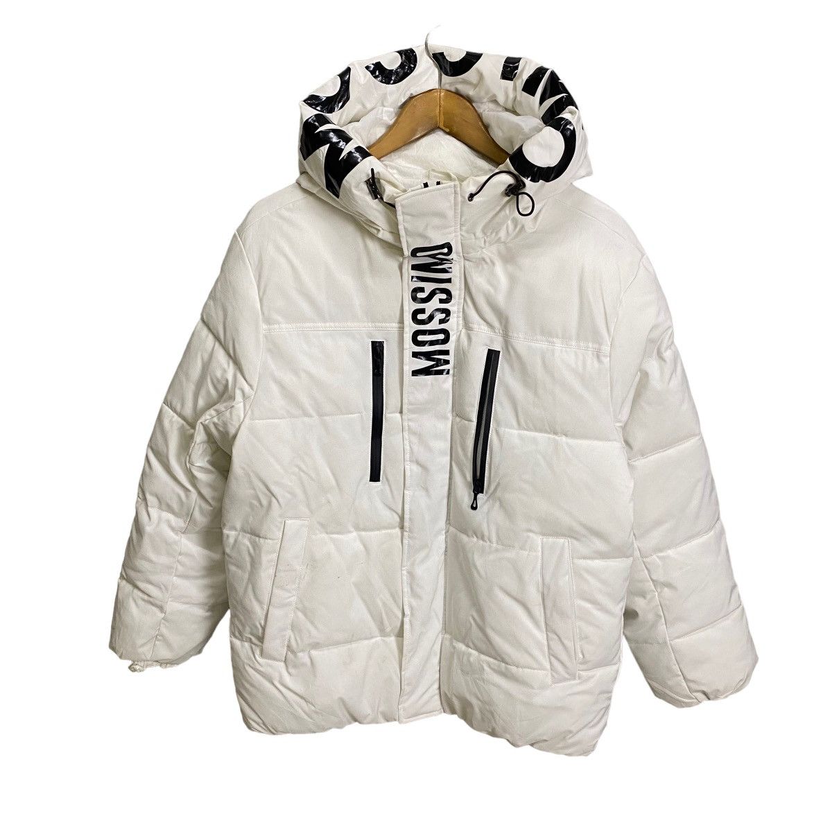 Mossimo MOSSIMO Logo Middle Padded Hooded Blouson Size US M / EU 48-50 / 2 - 2 Thumbnail