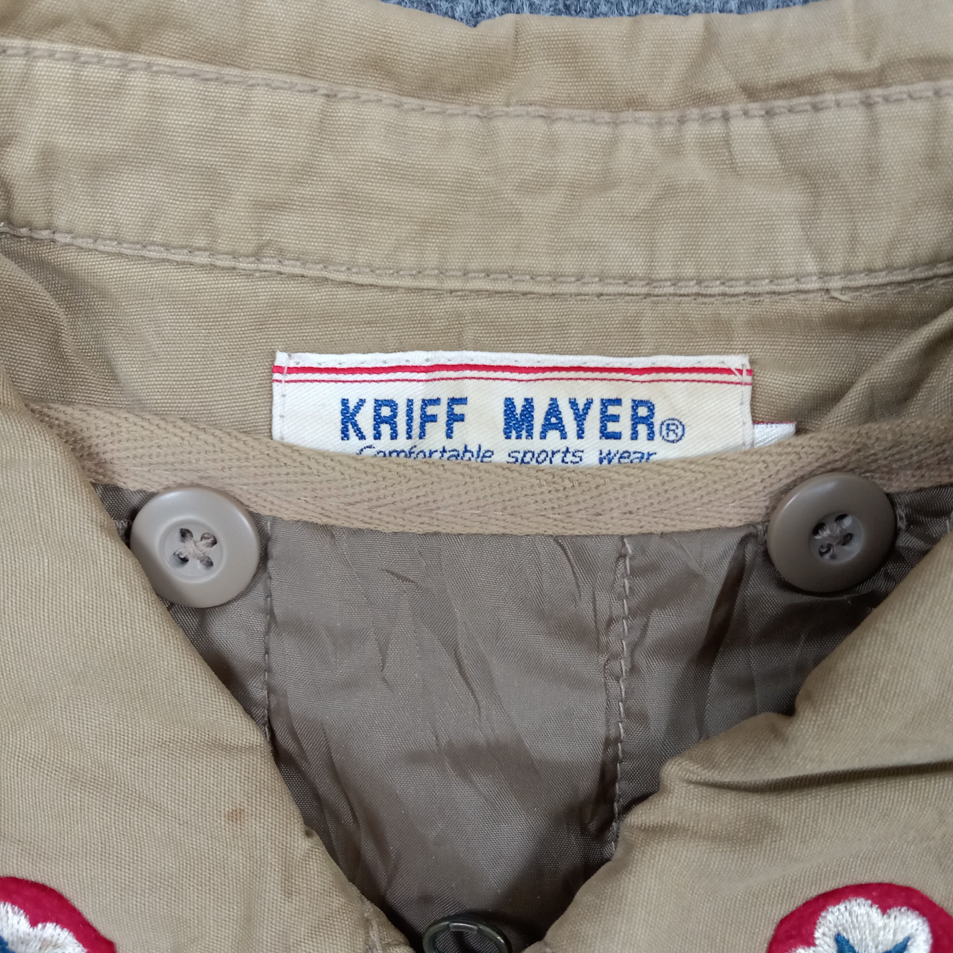 Vintage Kriff Mayer Patches Cargo Military Chore Coat C278N4 Size US M / EU 48-50 / 2 - 3 Thumbnail