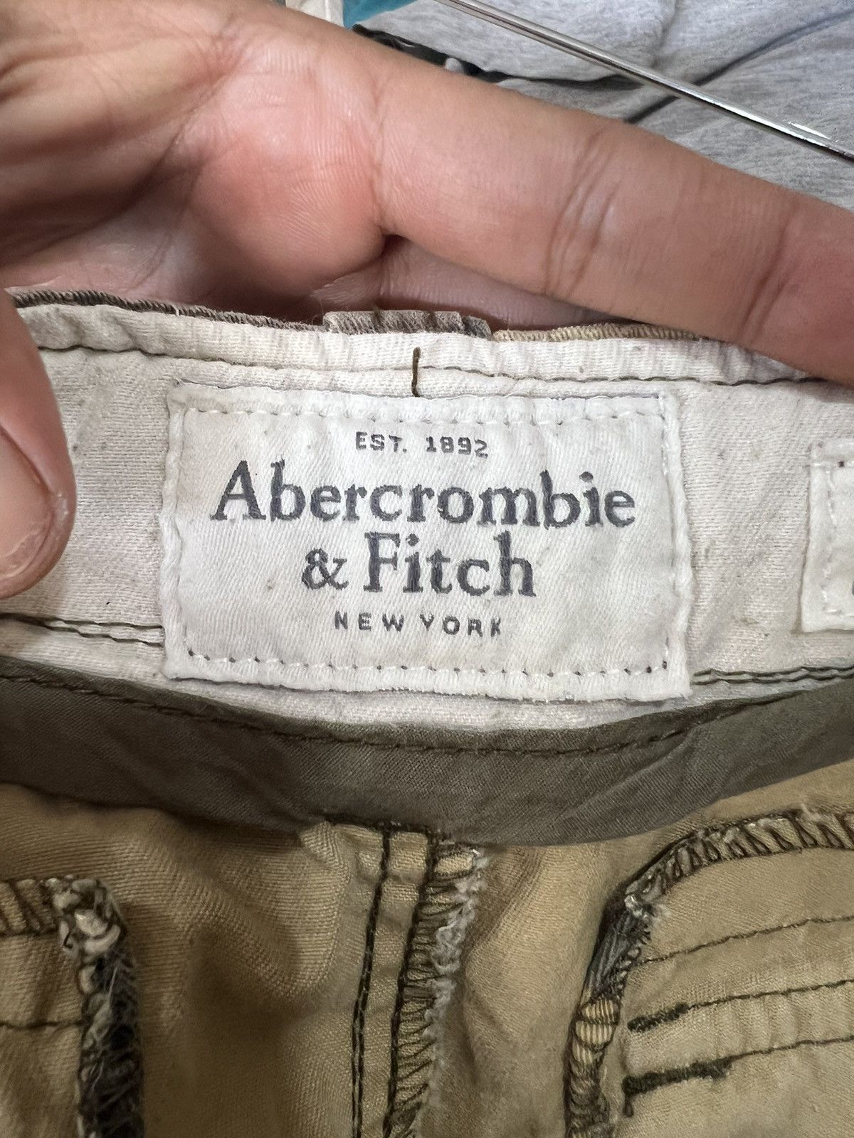Abercrombie & Fitch 🔥Vintage Abercrombie & Fitch Camo Short Pant Cargo Size US 31 - 15 Thumbnail