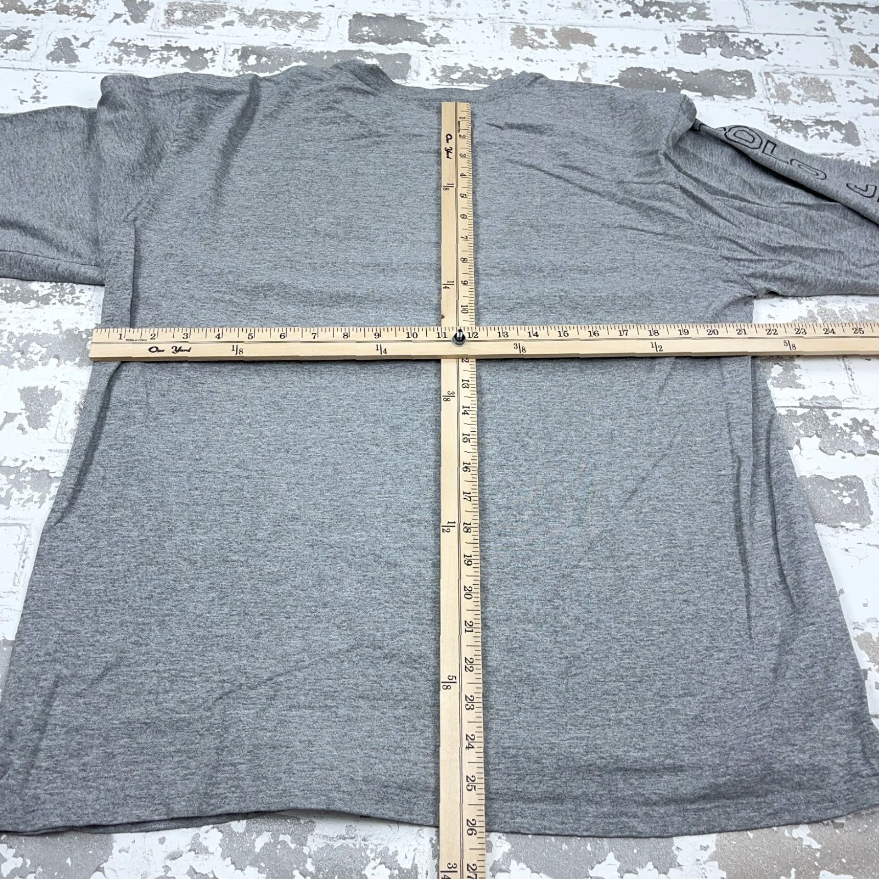 Ralph Lauren VINTAGE Ralph Lauren Shirt Men XL Gray Long Sleeve Tee Polo Jeans Spell Out Y2K Baggy Size US XL / EU 56 / 4 - 5 Thumbnail