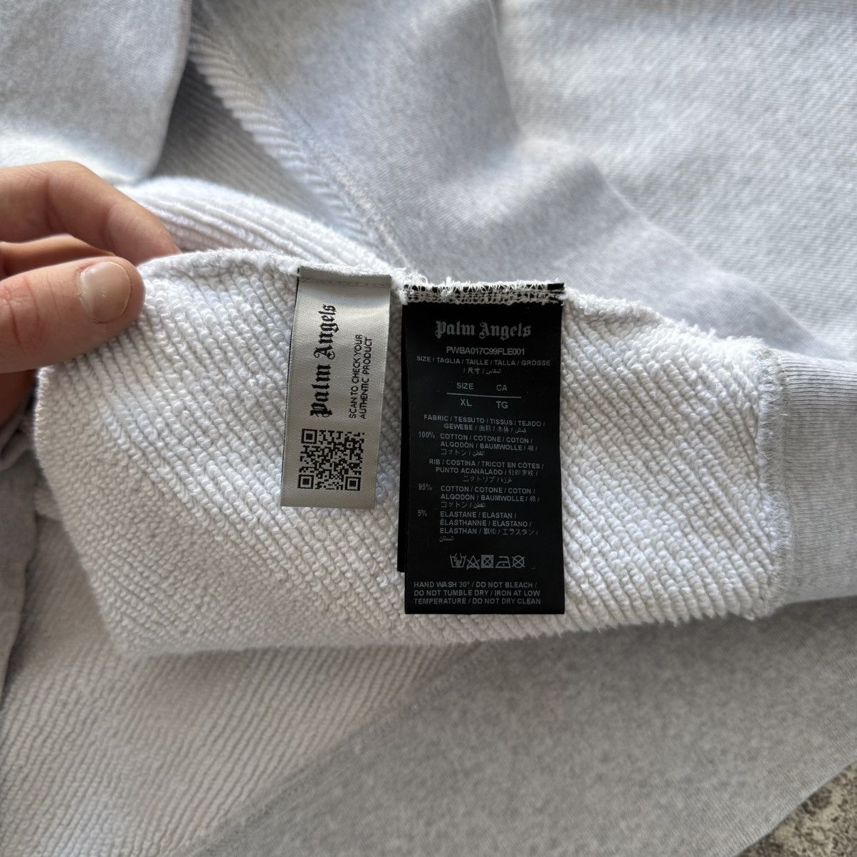 Palm Angels Palm Angels Big Logo Boxy Oversized Fit Sweatshirt Size US XL / EU 56 / 4 - 7 Thumbnail