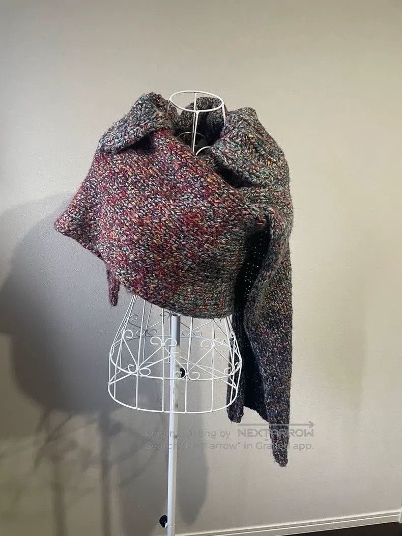 Dries Van Noten Dries Van Noten Wool Scarf Size ONE SIZE - 4 Thumbnail