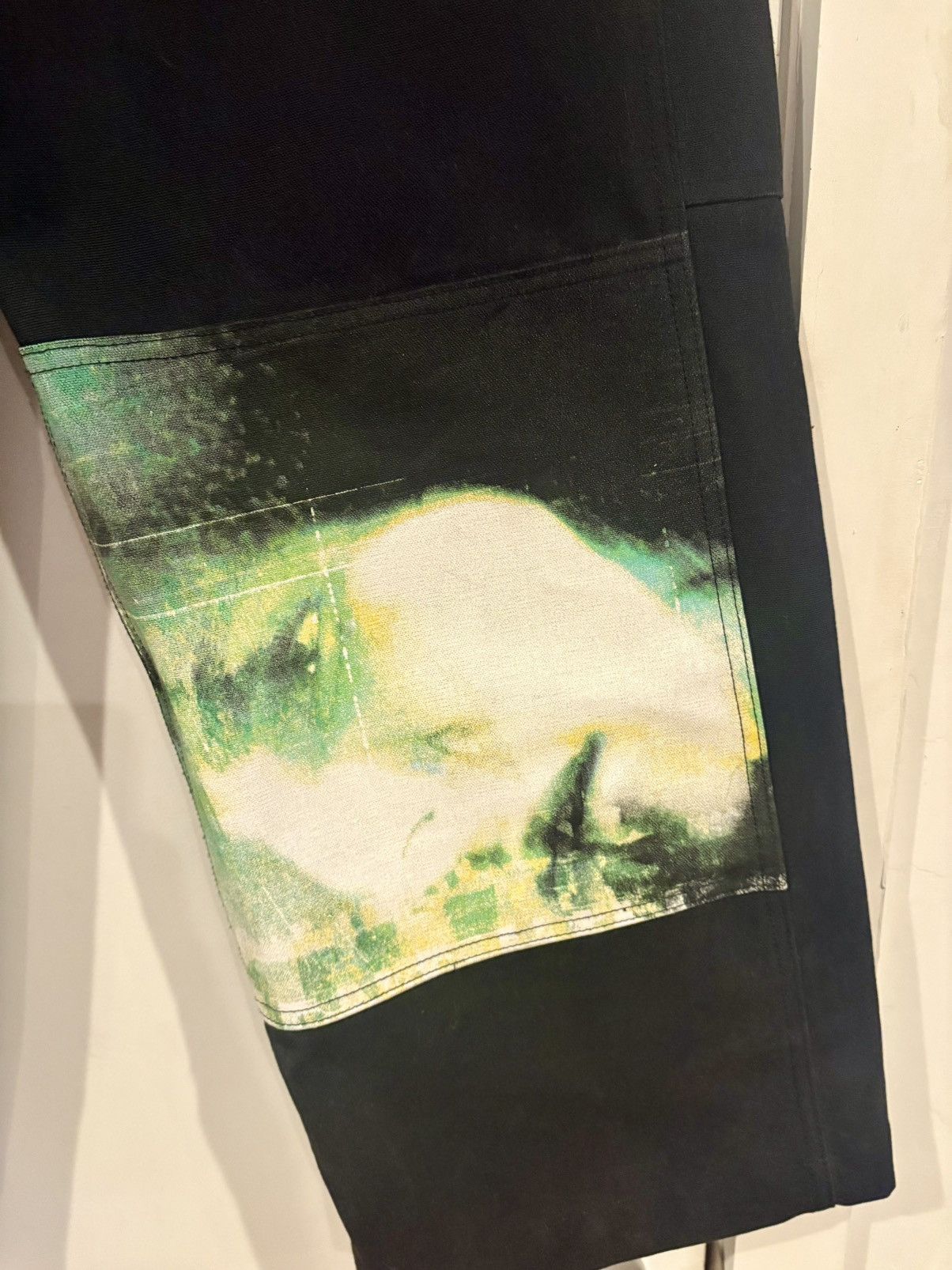 Online Ceramics Online Ceramics X Silent Hill 2 Double Knee Black Work Pants Size US 34 / EU 50 - 4 Thumbnail