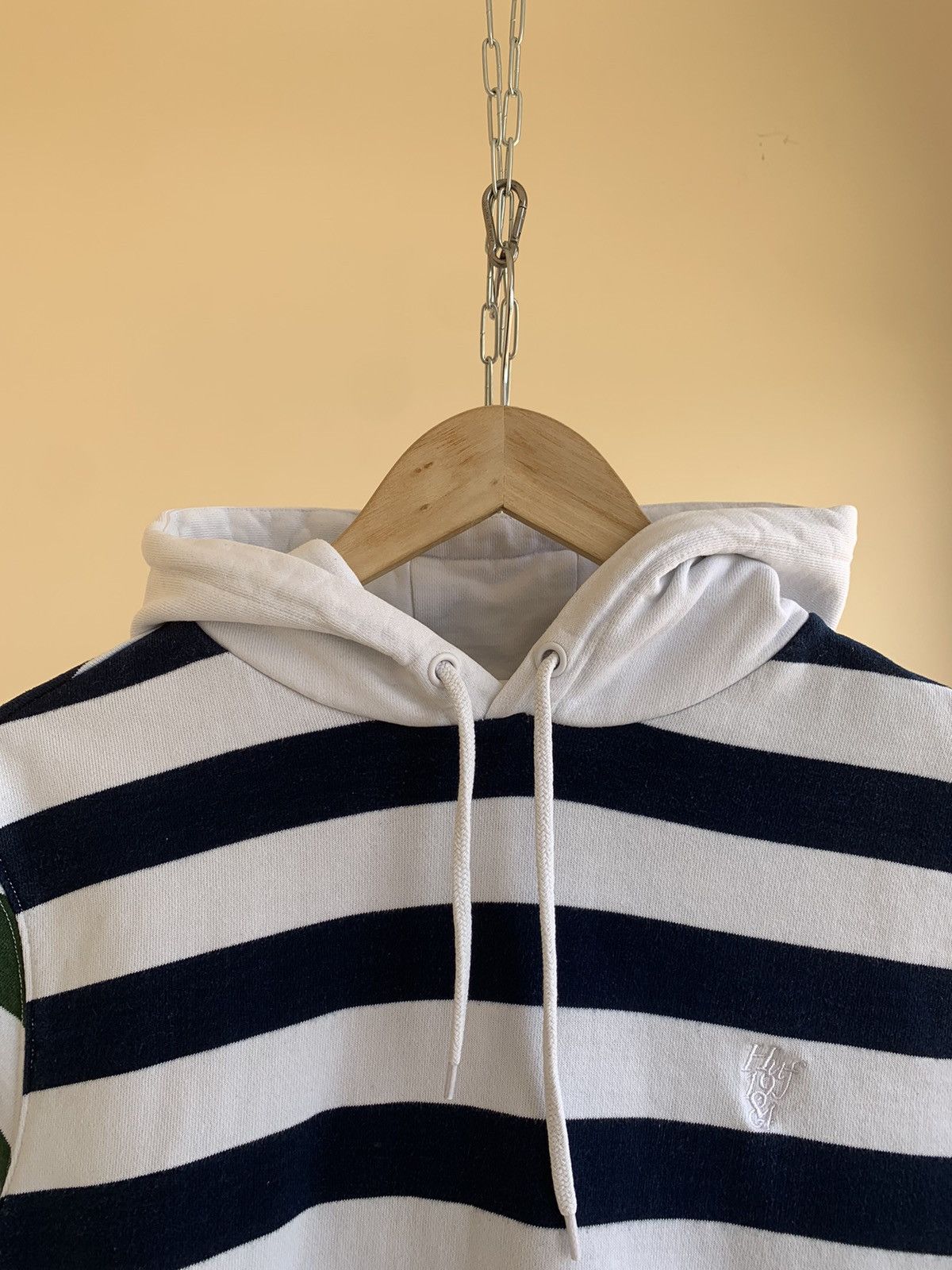 Huf Huf Kennedy Colorblock Striped Pullover Hoodie Size US S / EU 44-46 / 1 - 6 Thumbnail