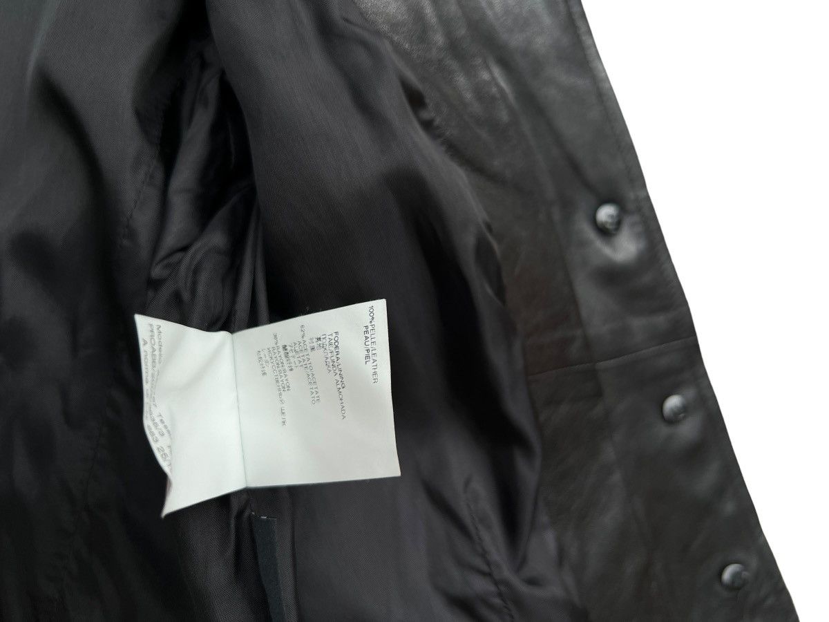 Versace × Versace Jeans Couture Versace Leather Jacket Size S / US 4 / IT 40 - 11 Thumbnail