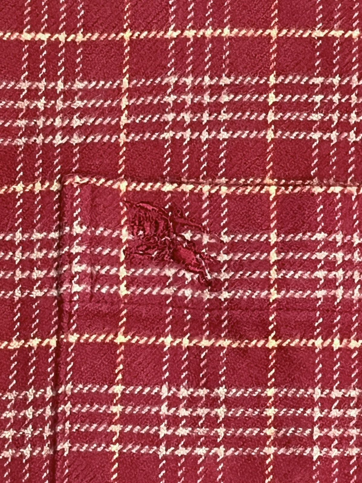 Burberry RARE Vintage Burberry Red Nova Check Japan Cotton Pajama Set Size US S / EU 44-46 / 1 - 2 Thumbnail