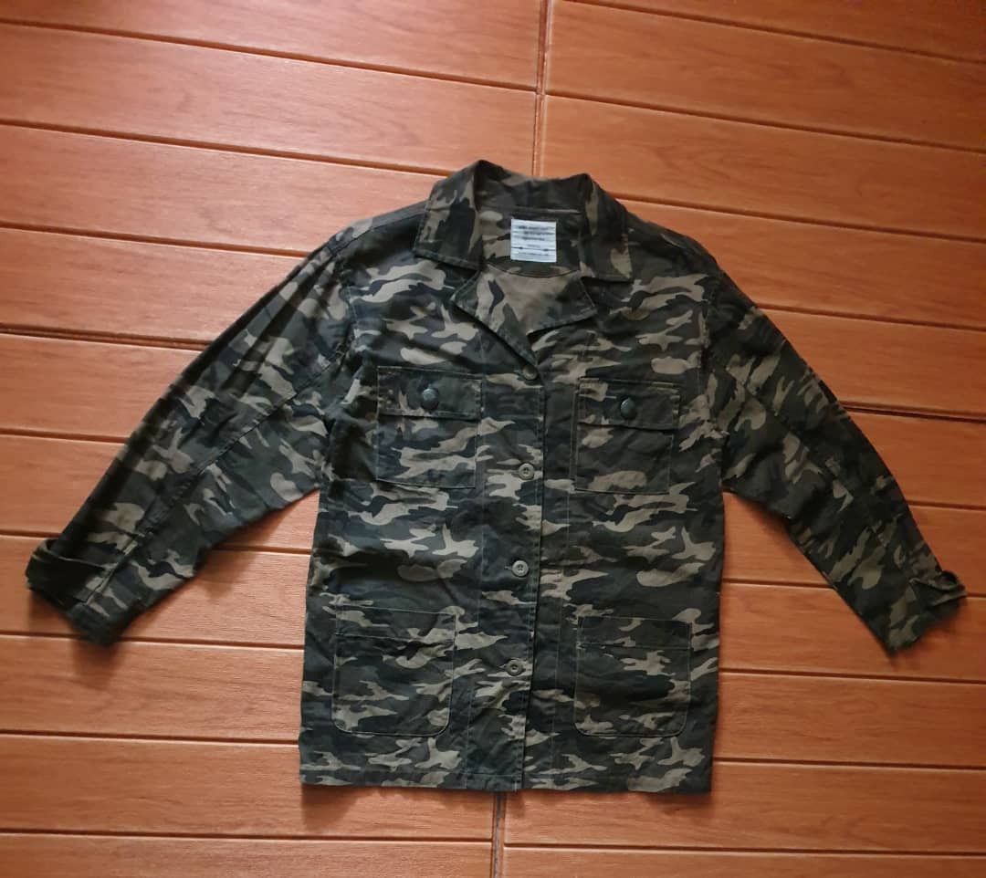 Japanese Brand Military camouflage streetwear style jacket Size M / US 6-8 / IT 42-44 - 6 Thumbnail