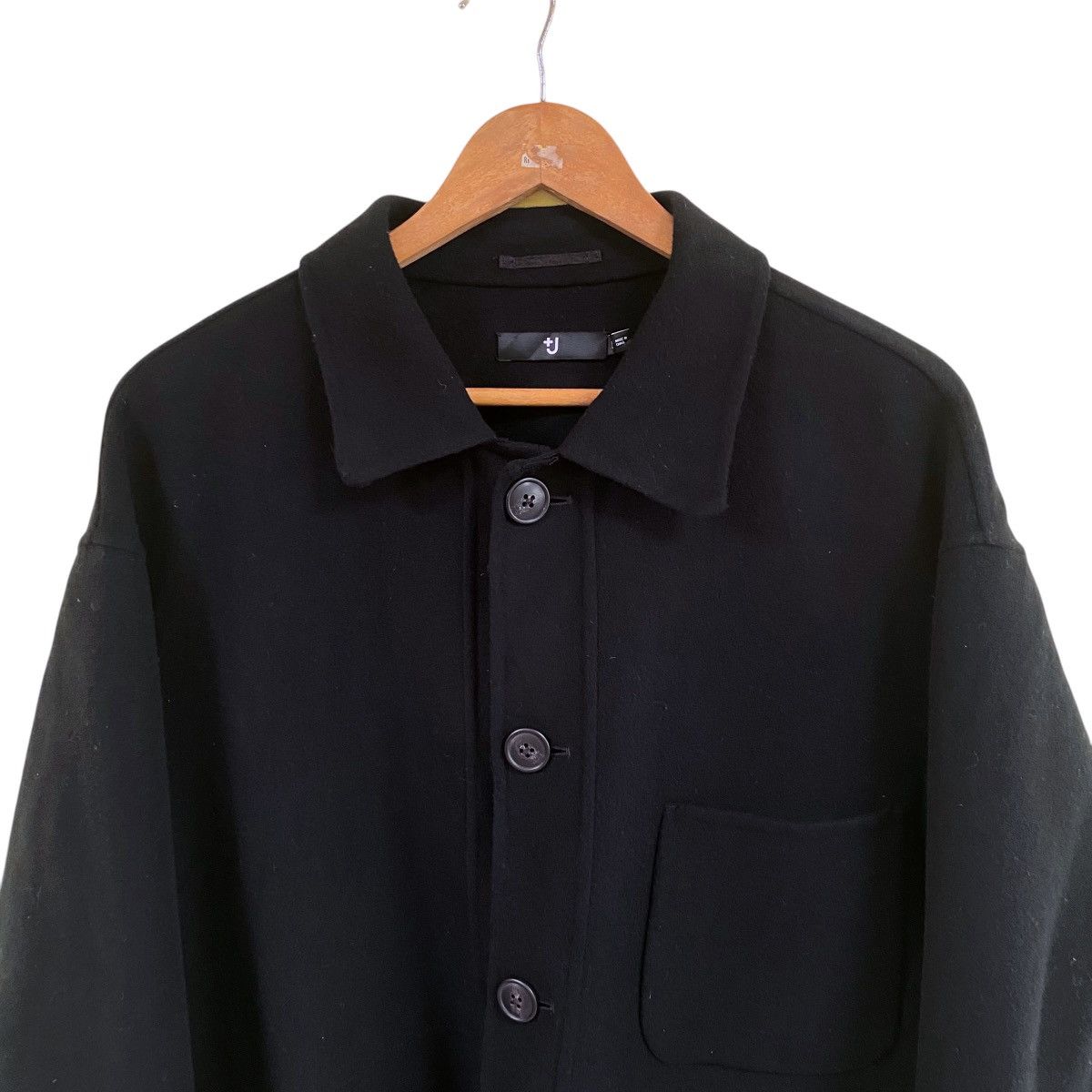 Japanese Brand × Jil Sander 💥JIL SANDER BLACK CHORE WORKER BUTTON JACKET Size US L / EU 52-54 / 3 - 5 Thumbnail