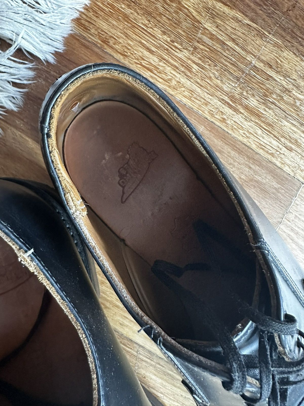 Red Wing Red Wing Postman’s Black US10D - UNUSED Vibram Soles Size US 10 / EU 43 - 12 Thumbnail
